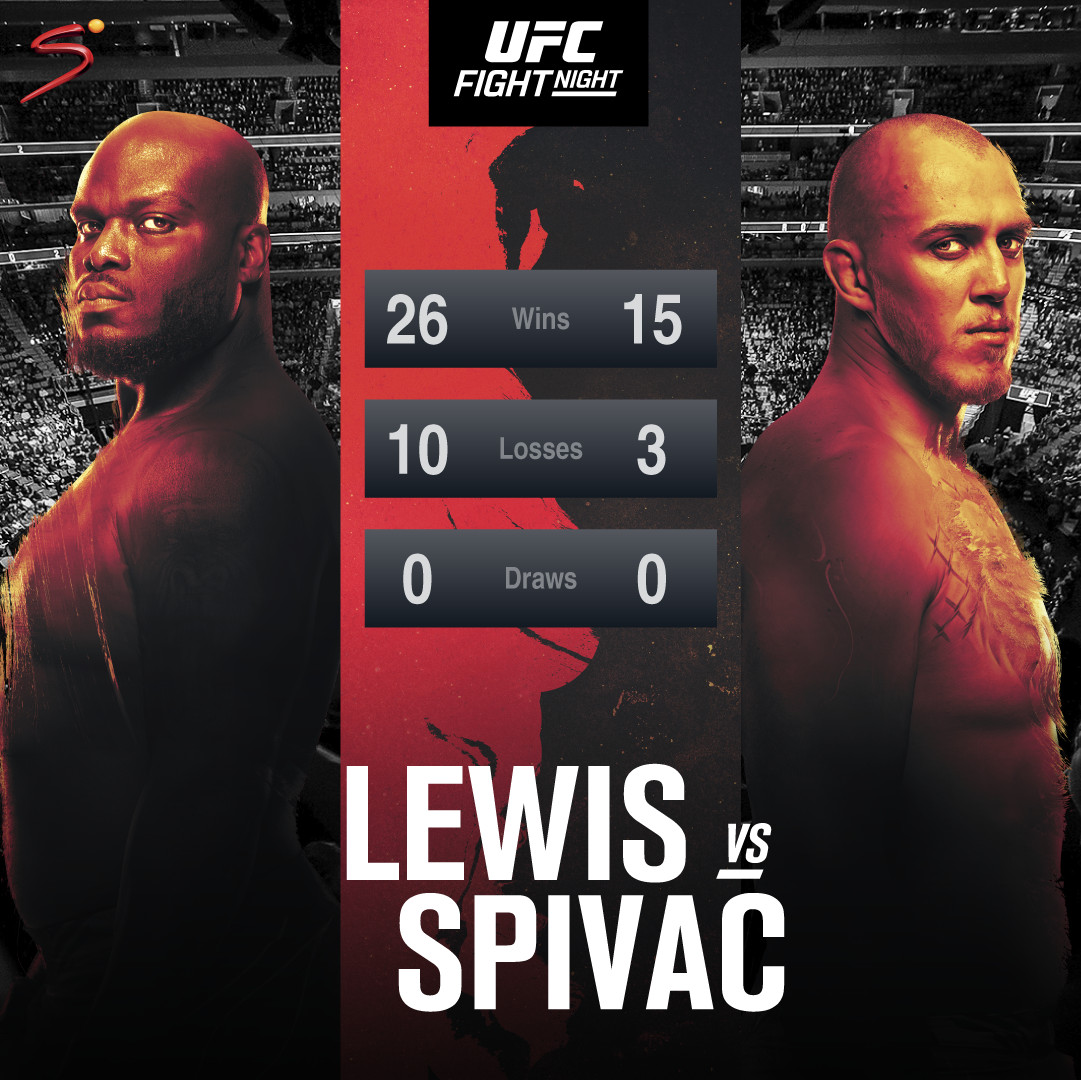 UFC Vegas 68 Lewis Vs Spivak Weigh In Results UFC And MMA 57 OFF