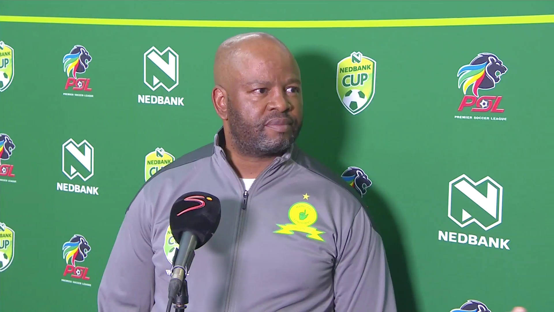 Nedbank Cup | Final | Sundowns v Gallants | Post-match interview with Manqoba Mngqithi