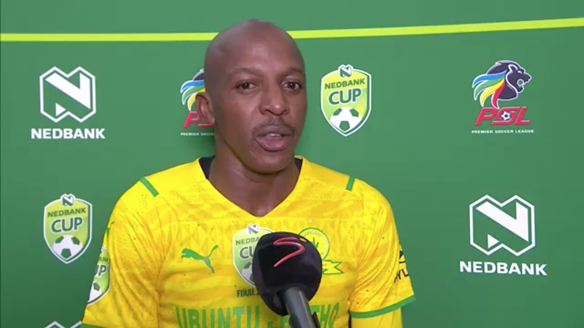 Nedbank Cup | Final | Sundowns v Gallants | Post-match interview with Khuliso Mudau