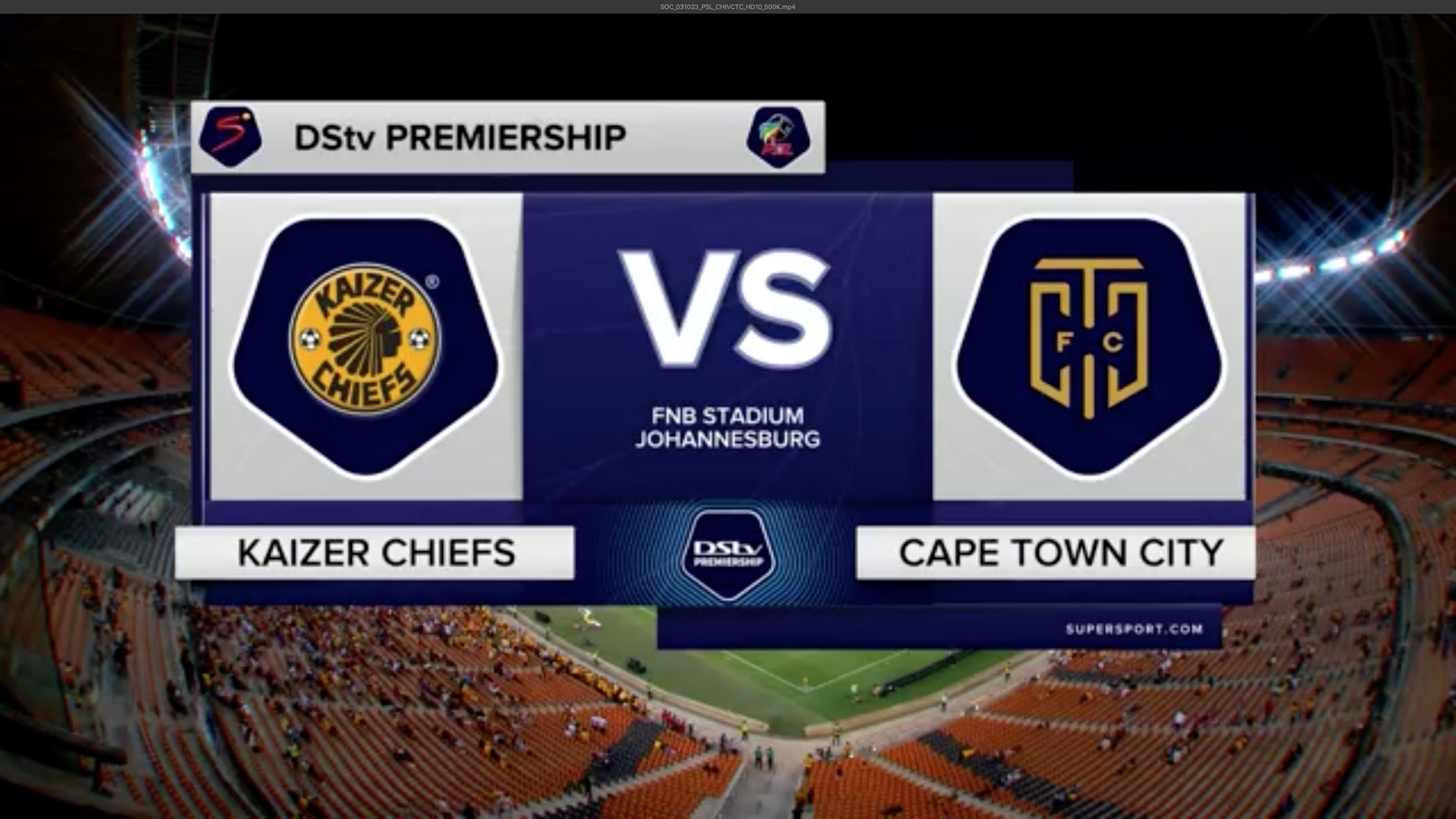Kaizer Chiefs v Cape Town City | Extended Highlights | DStv Premiership