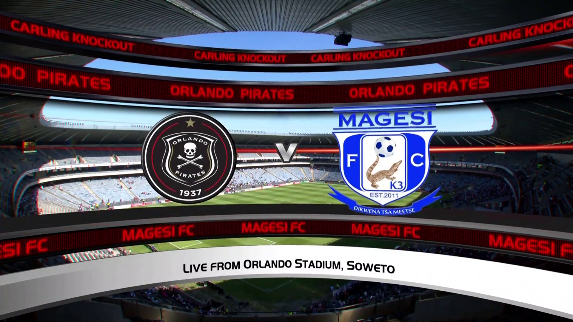 Orlando Pirates v Magesi FC | Extended Highlights | Carling Knockout