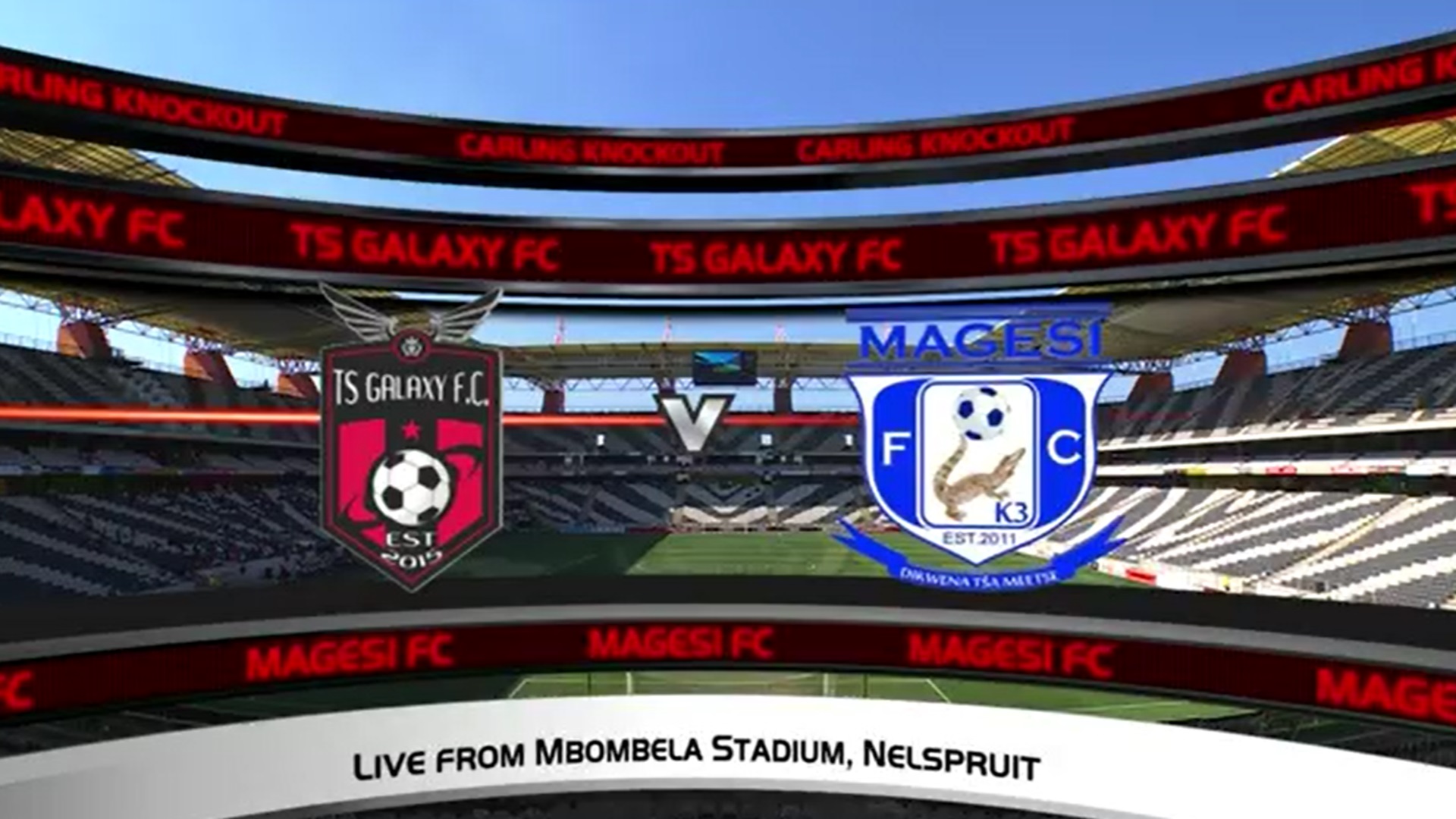 TS Galaxy v Magesi FC | Extended Highlights | Carling Knockout