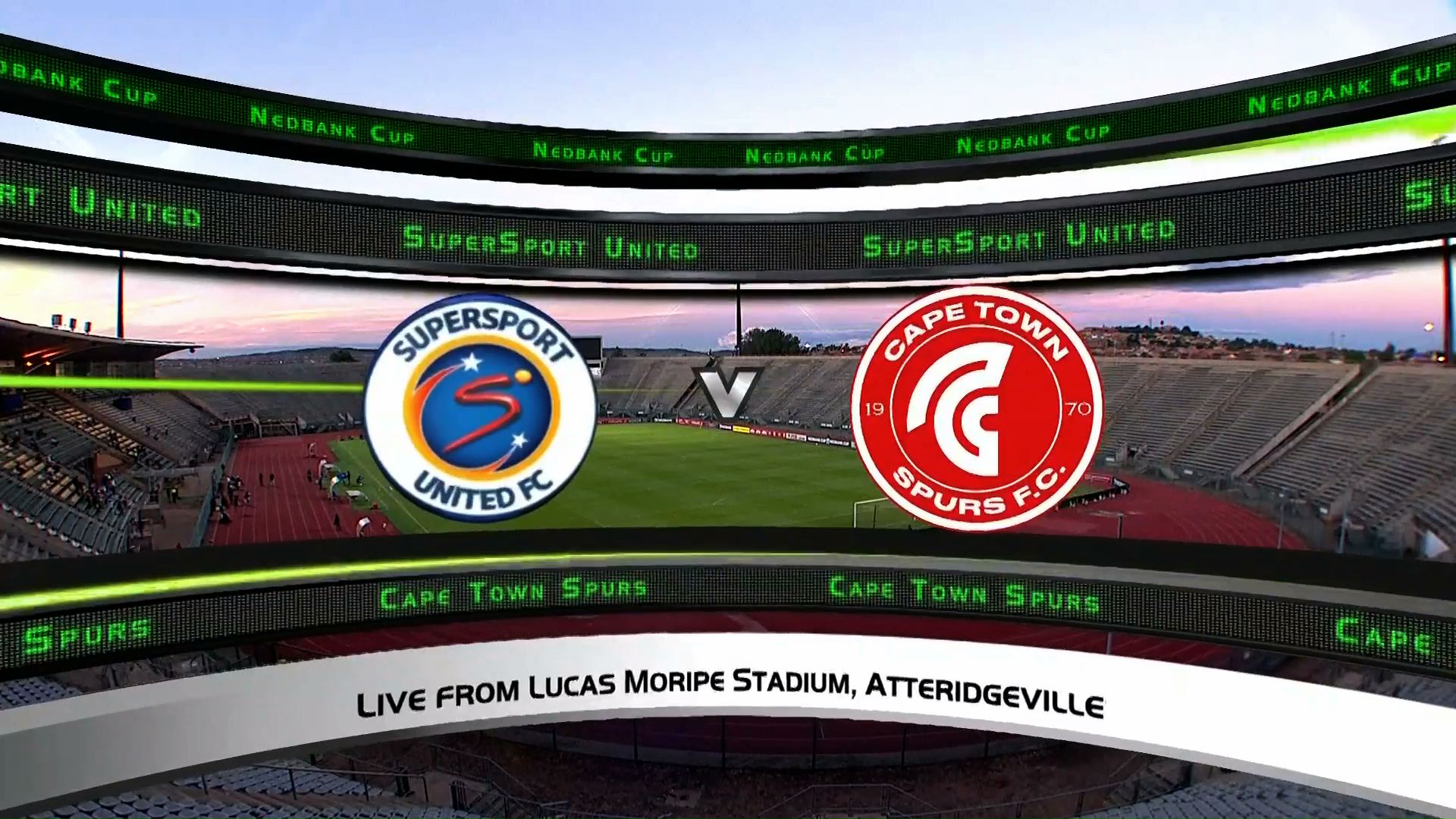 SuperSport United v Cape Town Spurs | Extended Highlights | Nedbank Cup