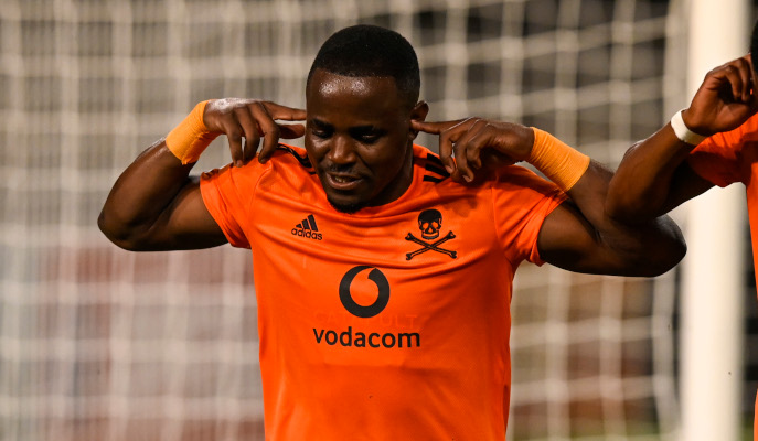 Orlando pirates hot sale orange kit