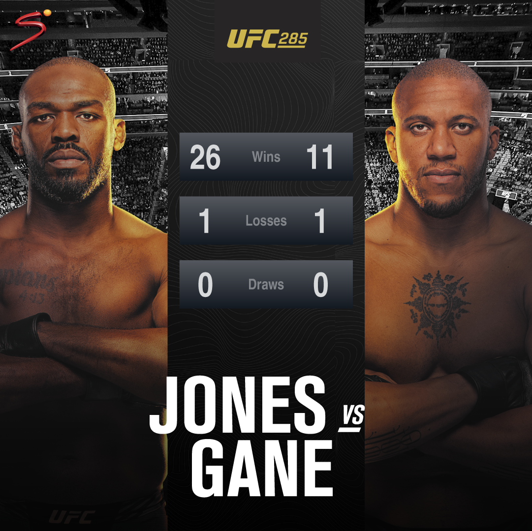 Bones finally returns, faces Gane in heavyweight title bout at UFC 285 SuperSport