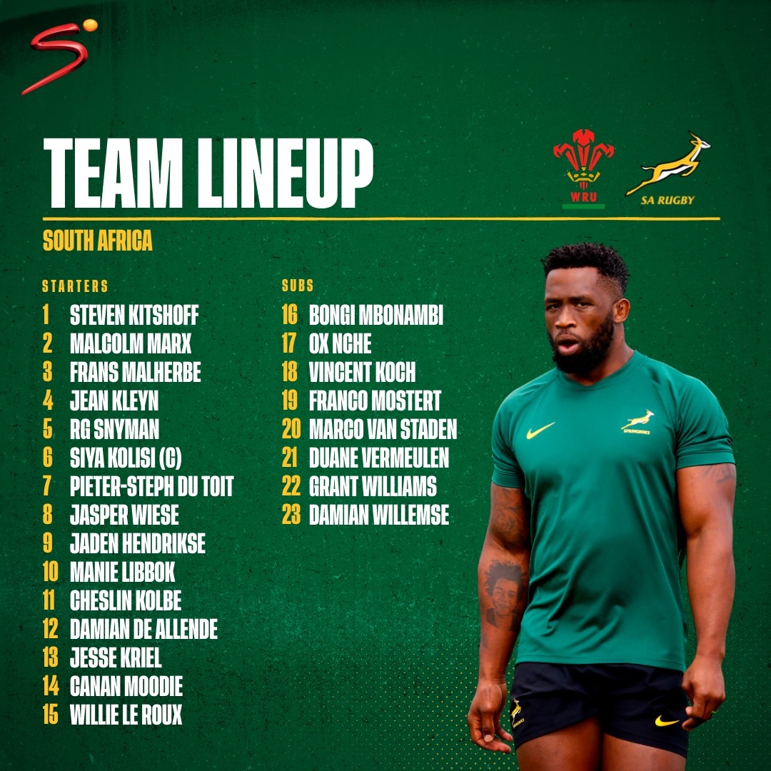 Kolisi Back To Lead Springboks | SuperSport