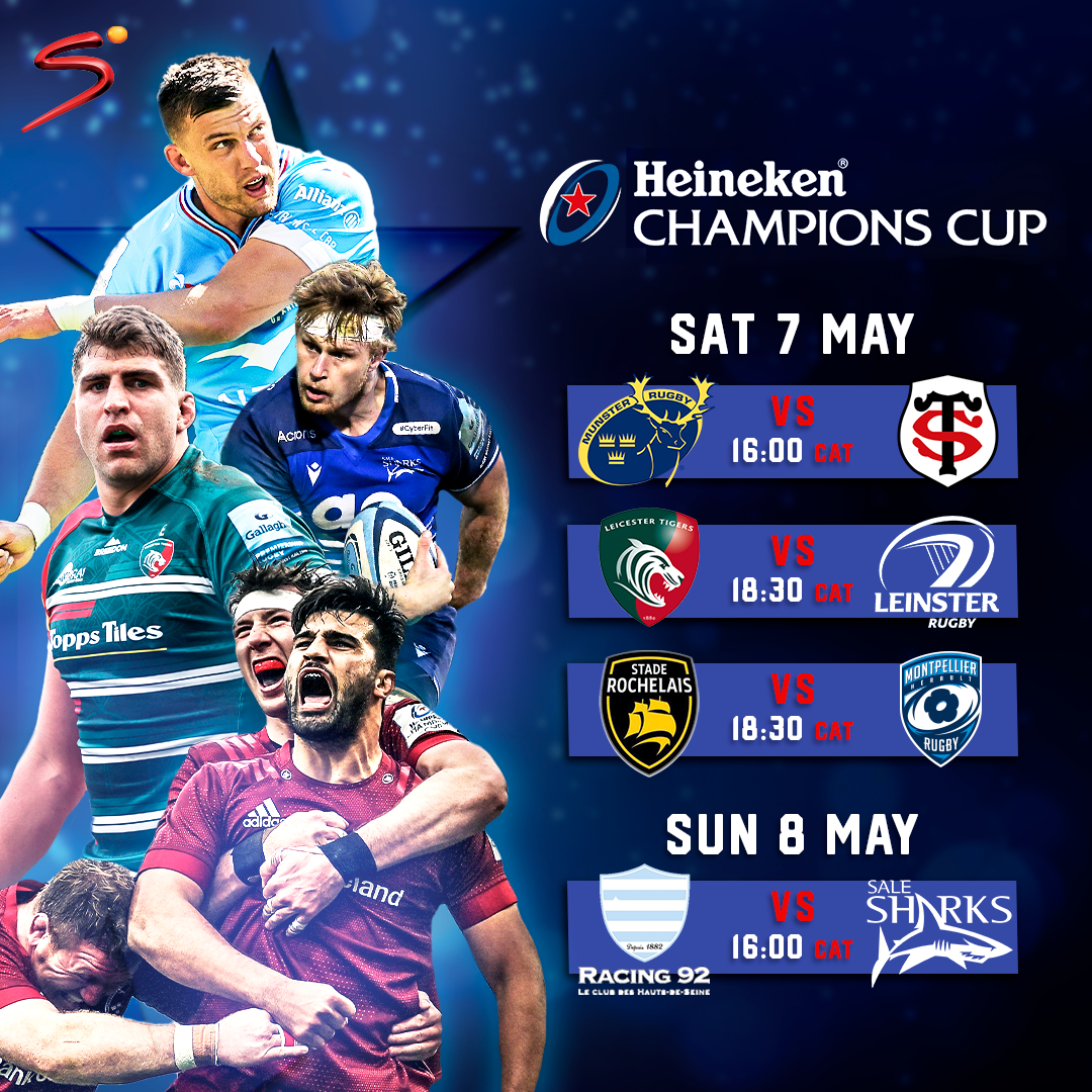 High pressure time in Champions Cup as Leicester test Leinsters approach SuperSport
