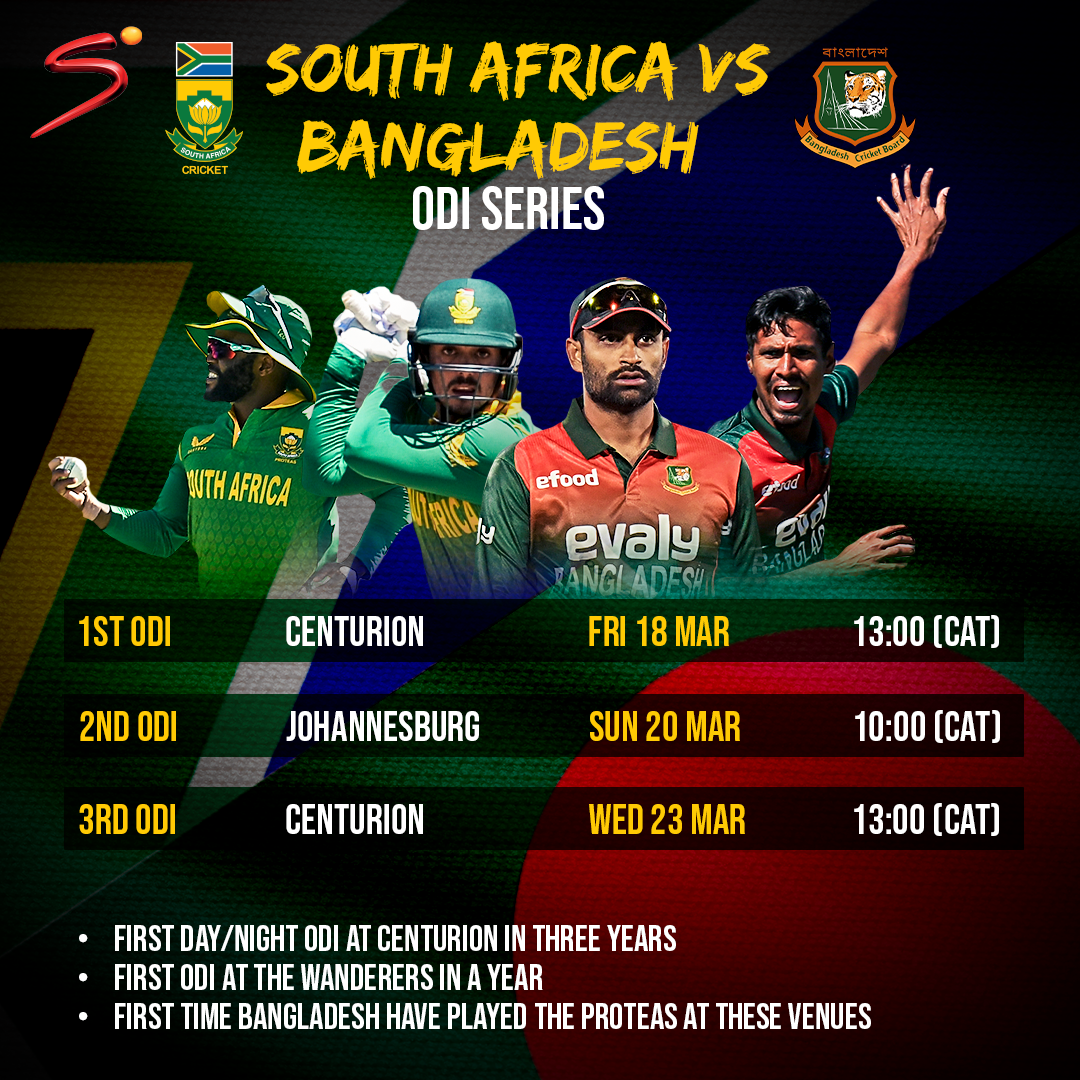 SuperSport fired up for Proteas home series SuperSport
