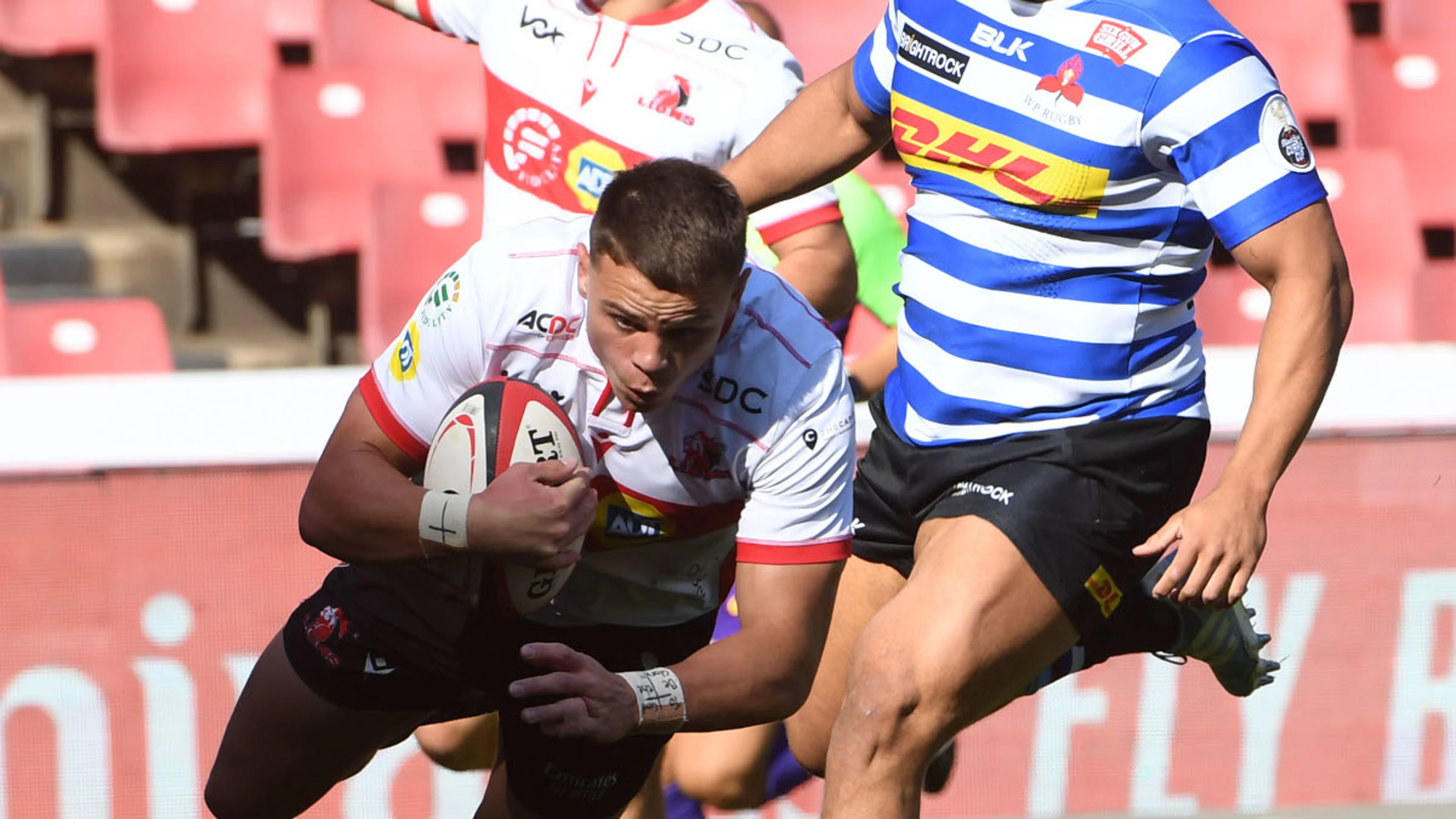 Du Plessis hat-trick leads Lions to win over WP