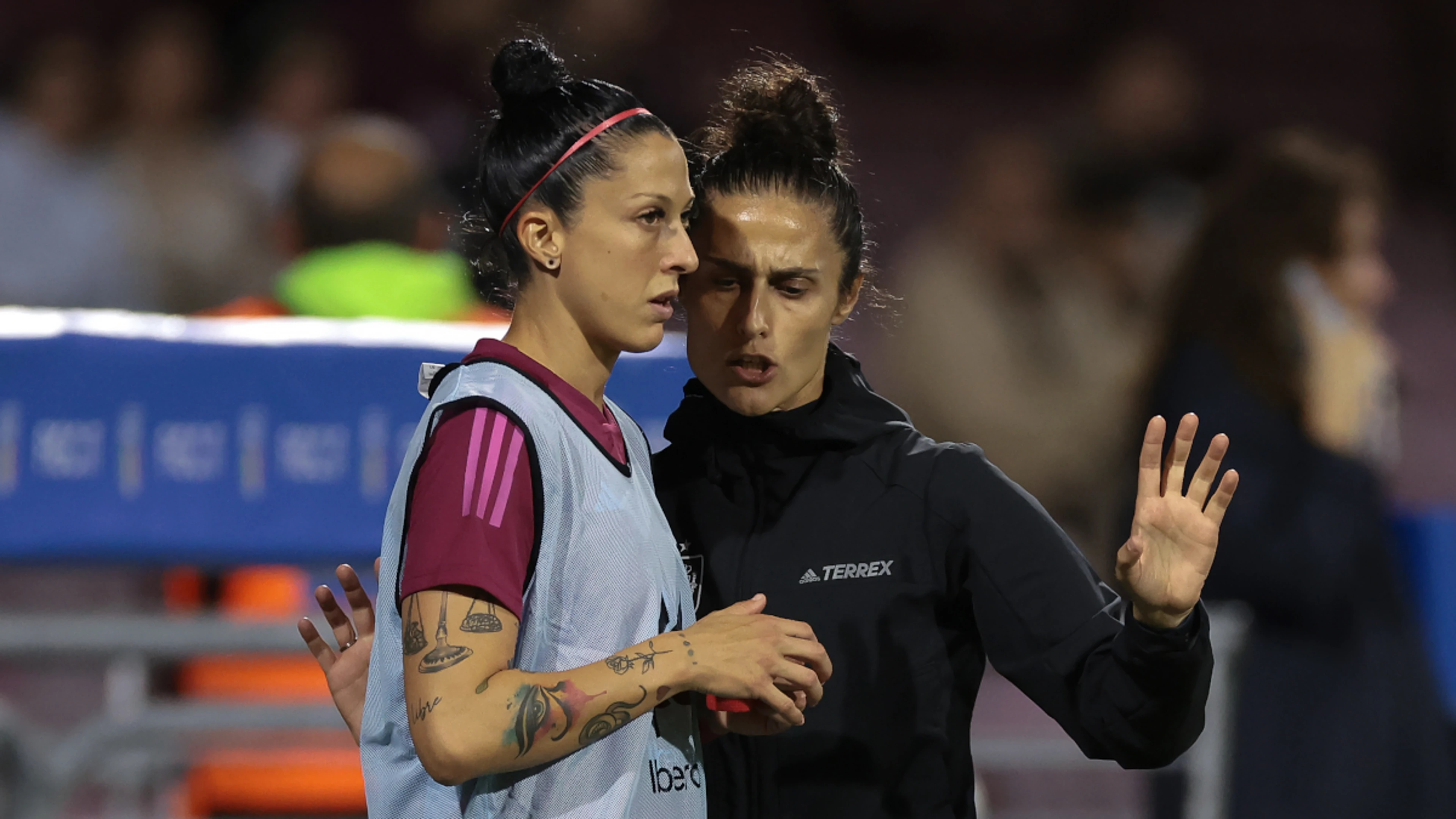 Spain boss Tome denies 'punishing' Hermoso after forced kiss