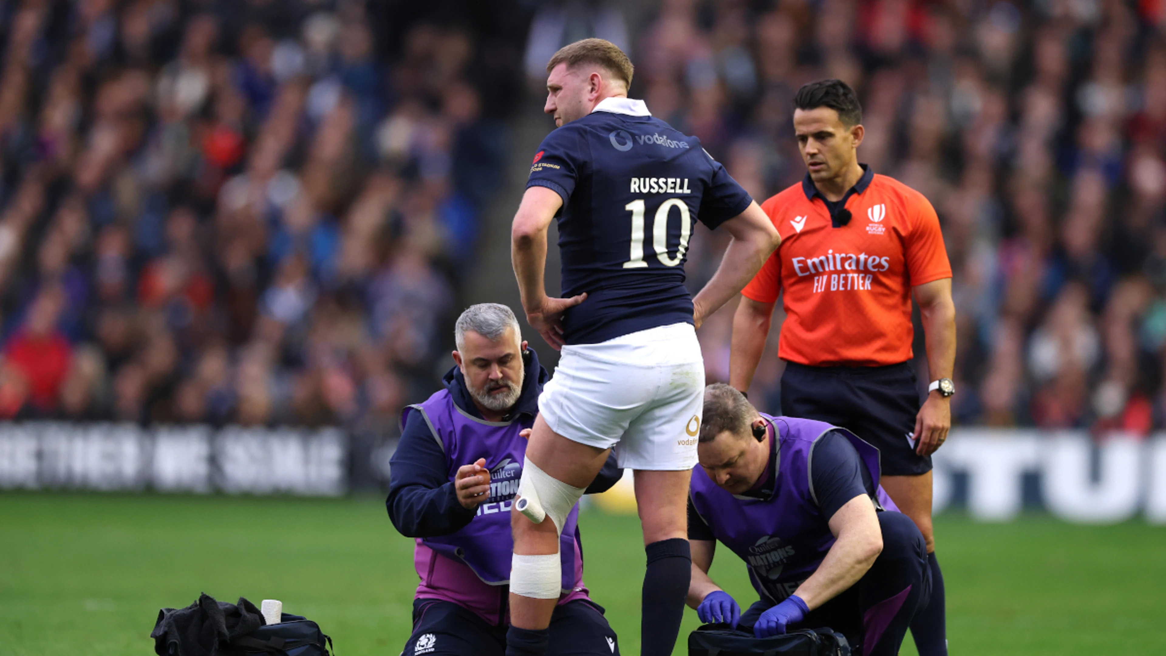 Scotland 'optimistic' Russell will be fit to face Argentina