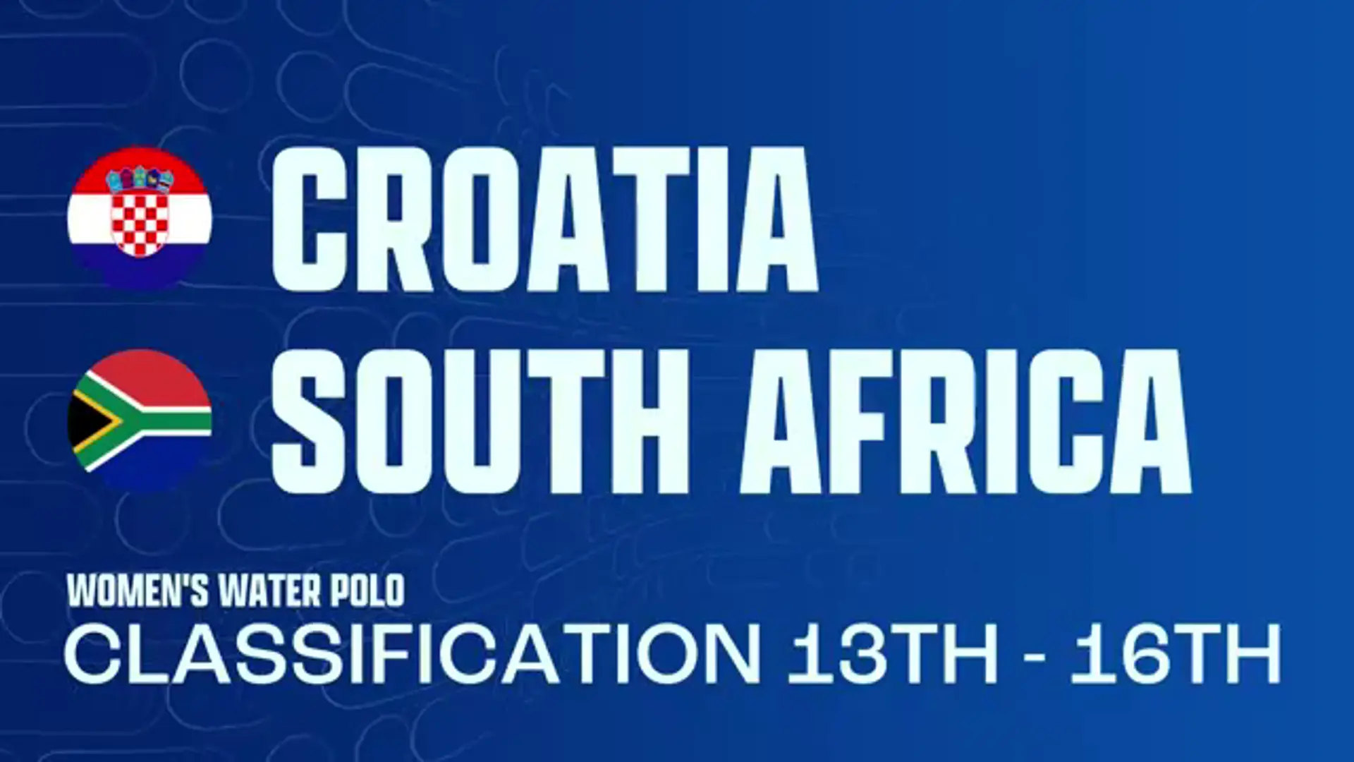 Croatia v South Africa | Match Highlights | World Aquatics Championships
