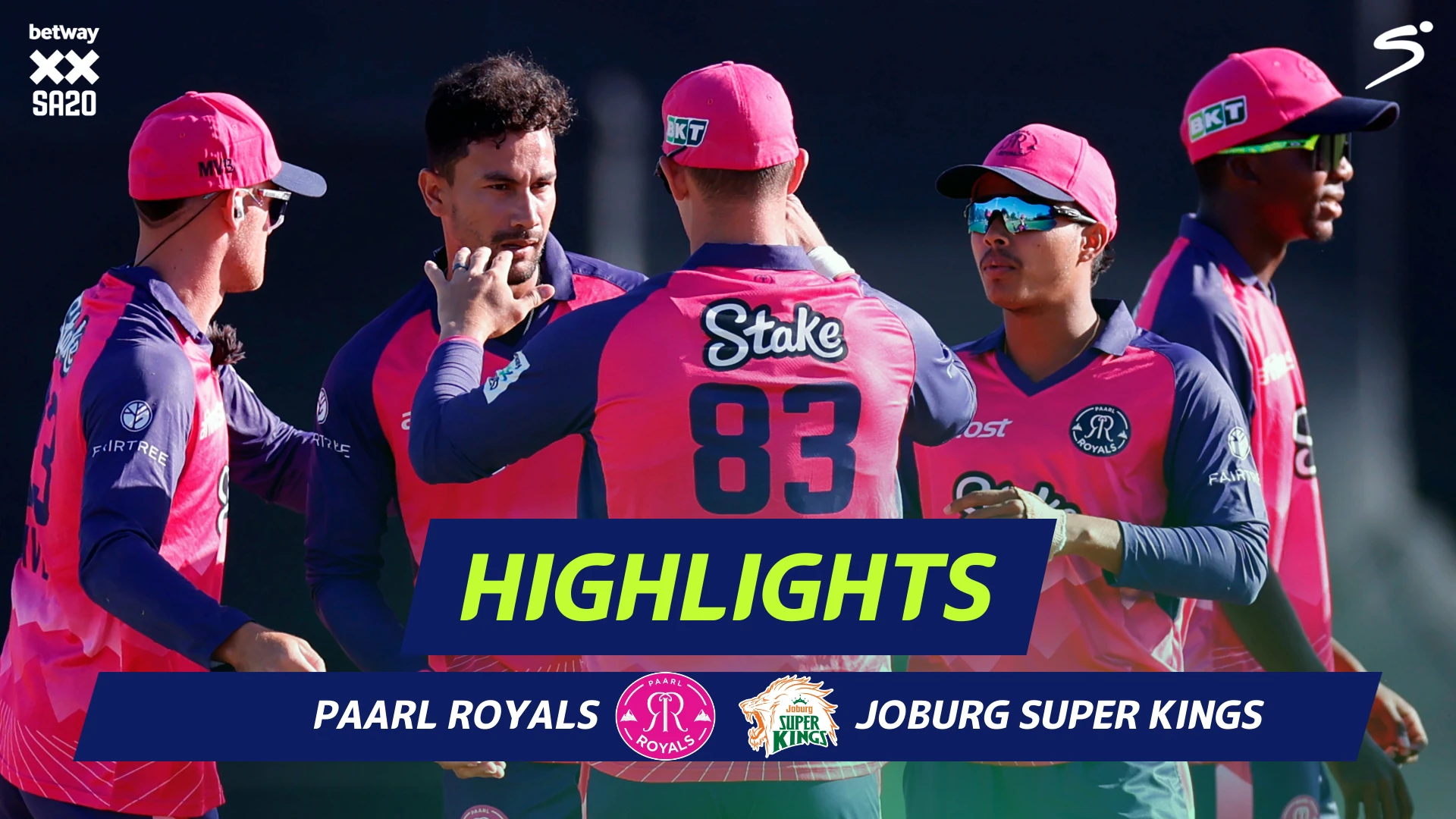 Paarl Royals v Joburg Super Kings | Short Highlights | Betway SA20