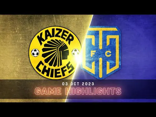 Kaizer Chiefs v Cape Town City | Match Highlights | DStv Premiership | Highlights