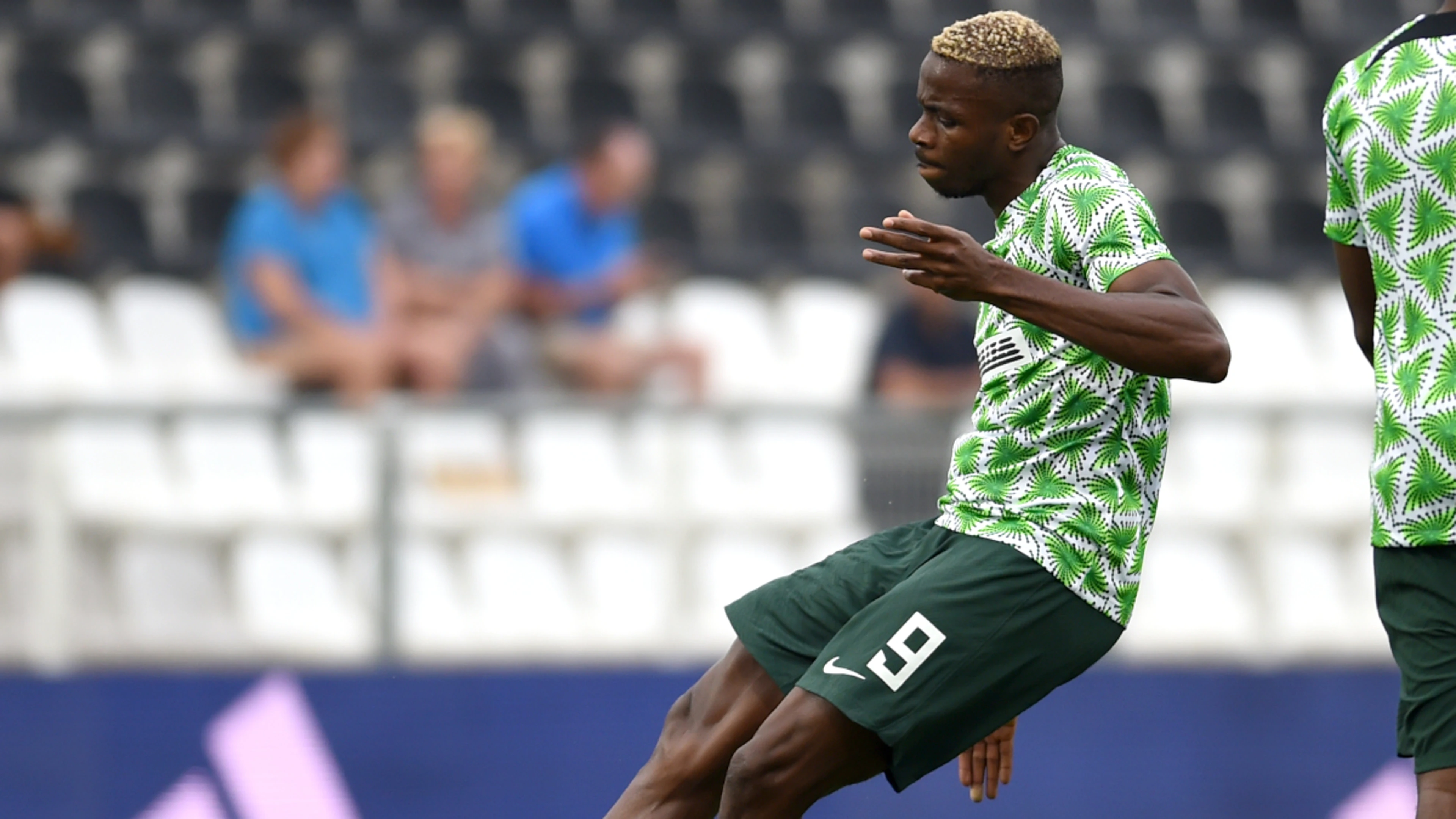 Osimhen carries weight of injury-hit Nigeria on his shoulders at Afcon