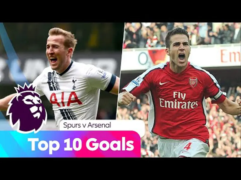 Top 10 Goals between Spurs v Arsenal | Premier League