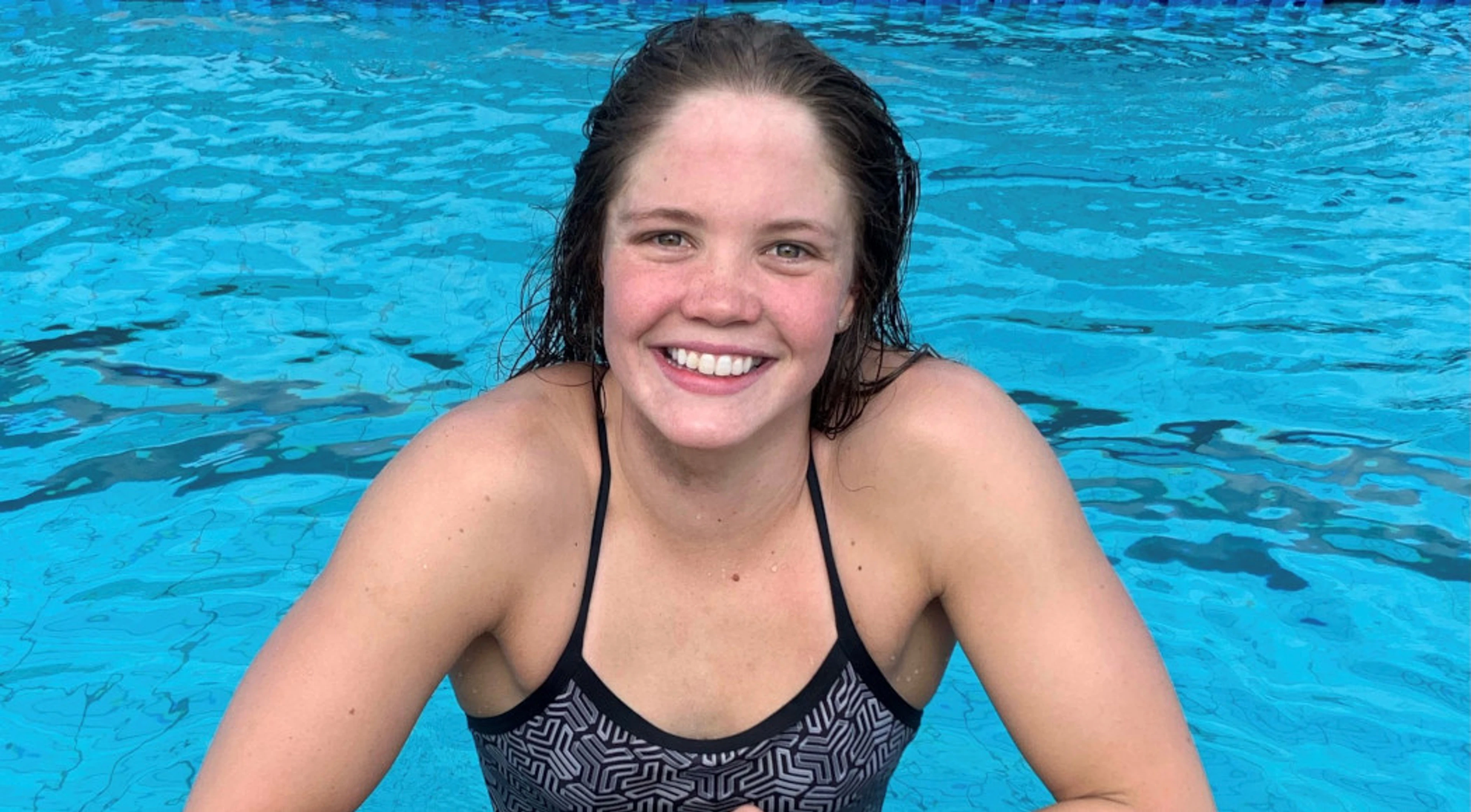 Gallagher's passion is to win swimming medals and environmental preservation