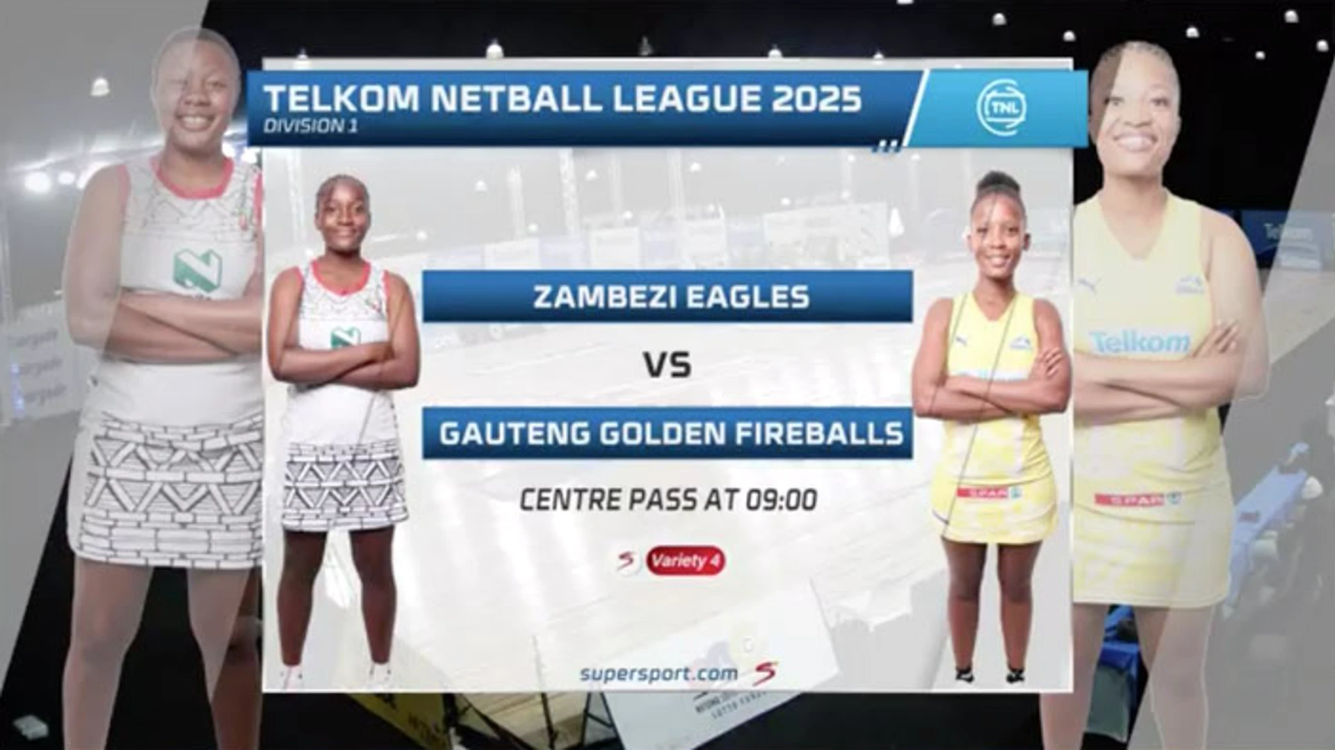 Zambezi Eagles v Fireballs | Match Highlights | Netball League