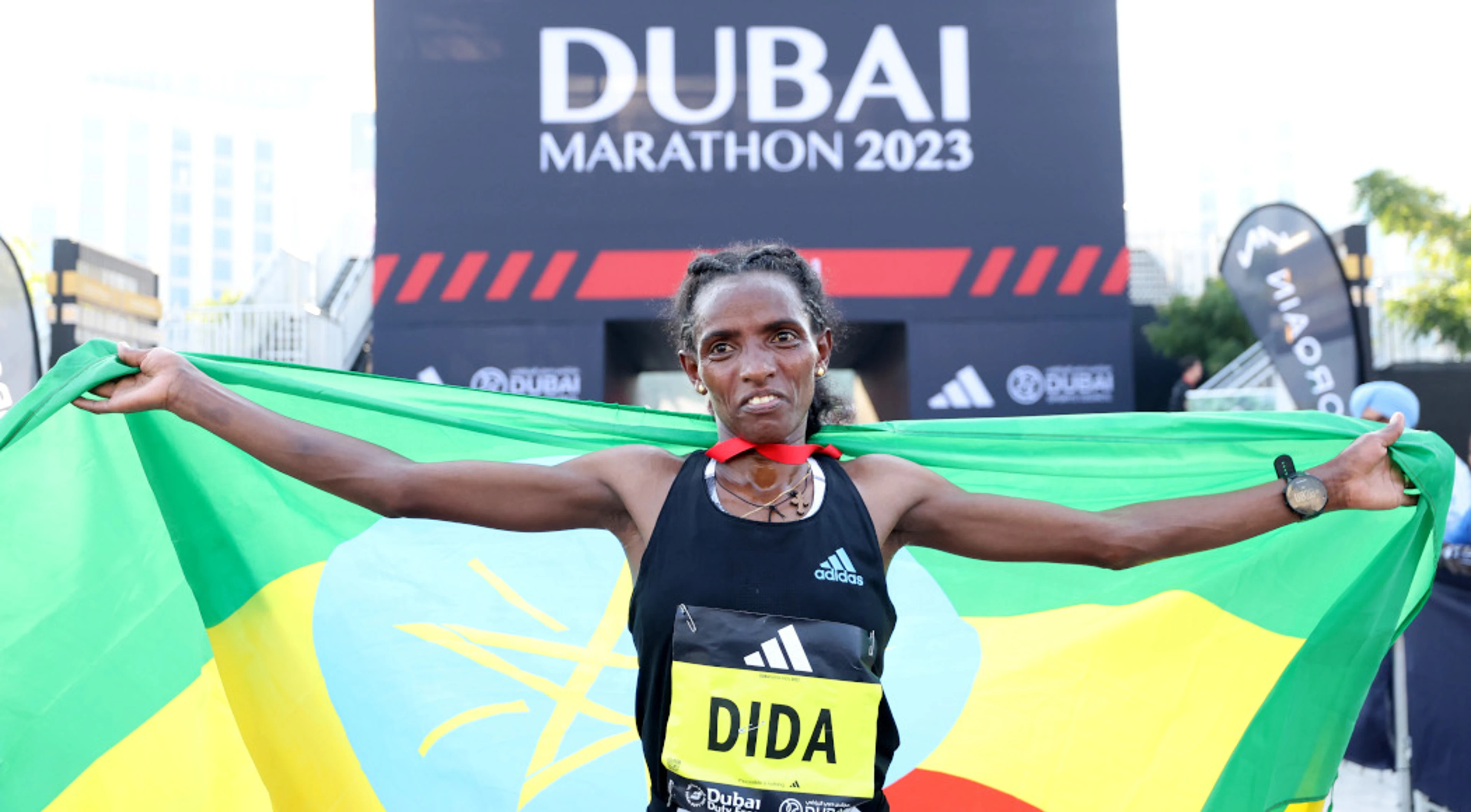 World champion Tola's wife and brother win Dubai Marathon