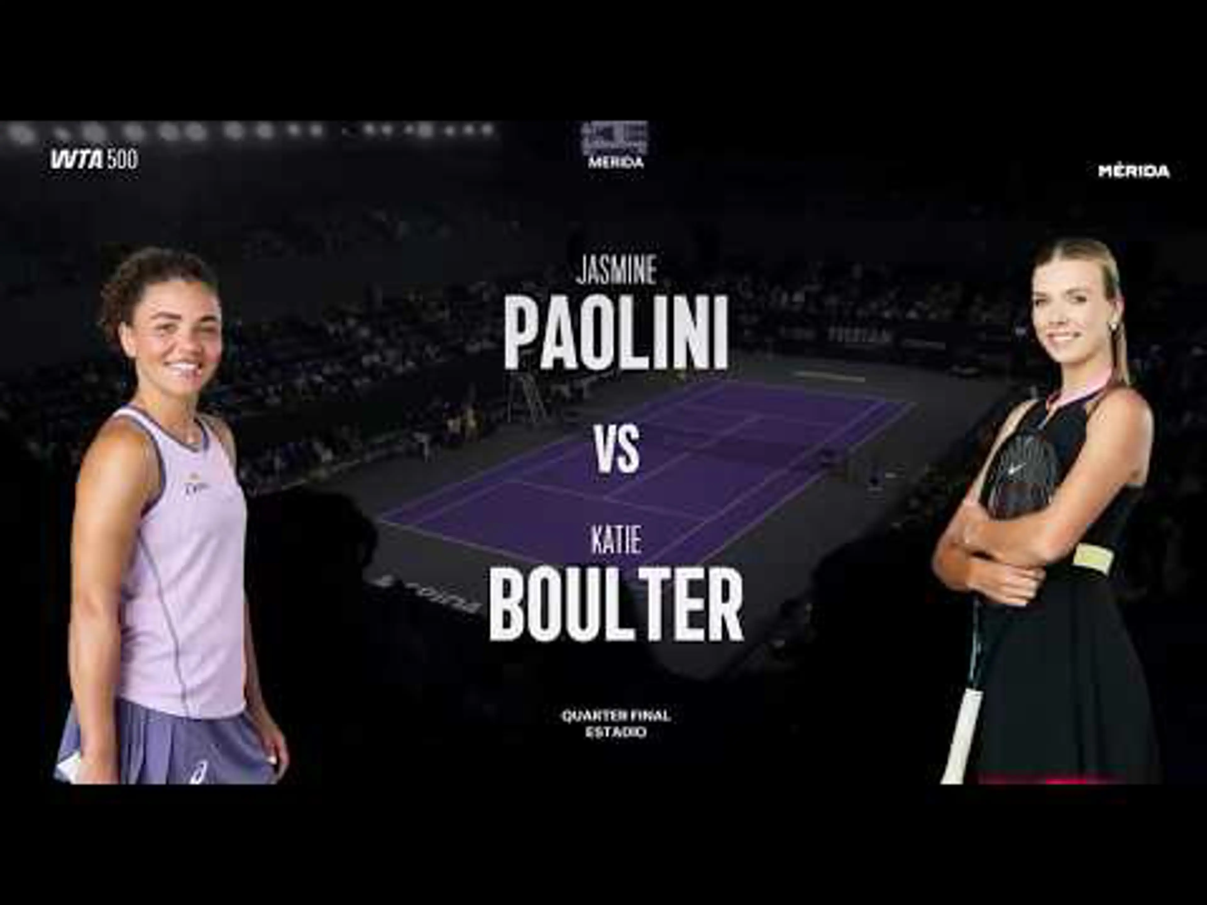 Jasmine Paolini v Katie Boulter | Merida Open | QF 4 | Match Highlights | WTA 500