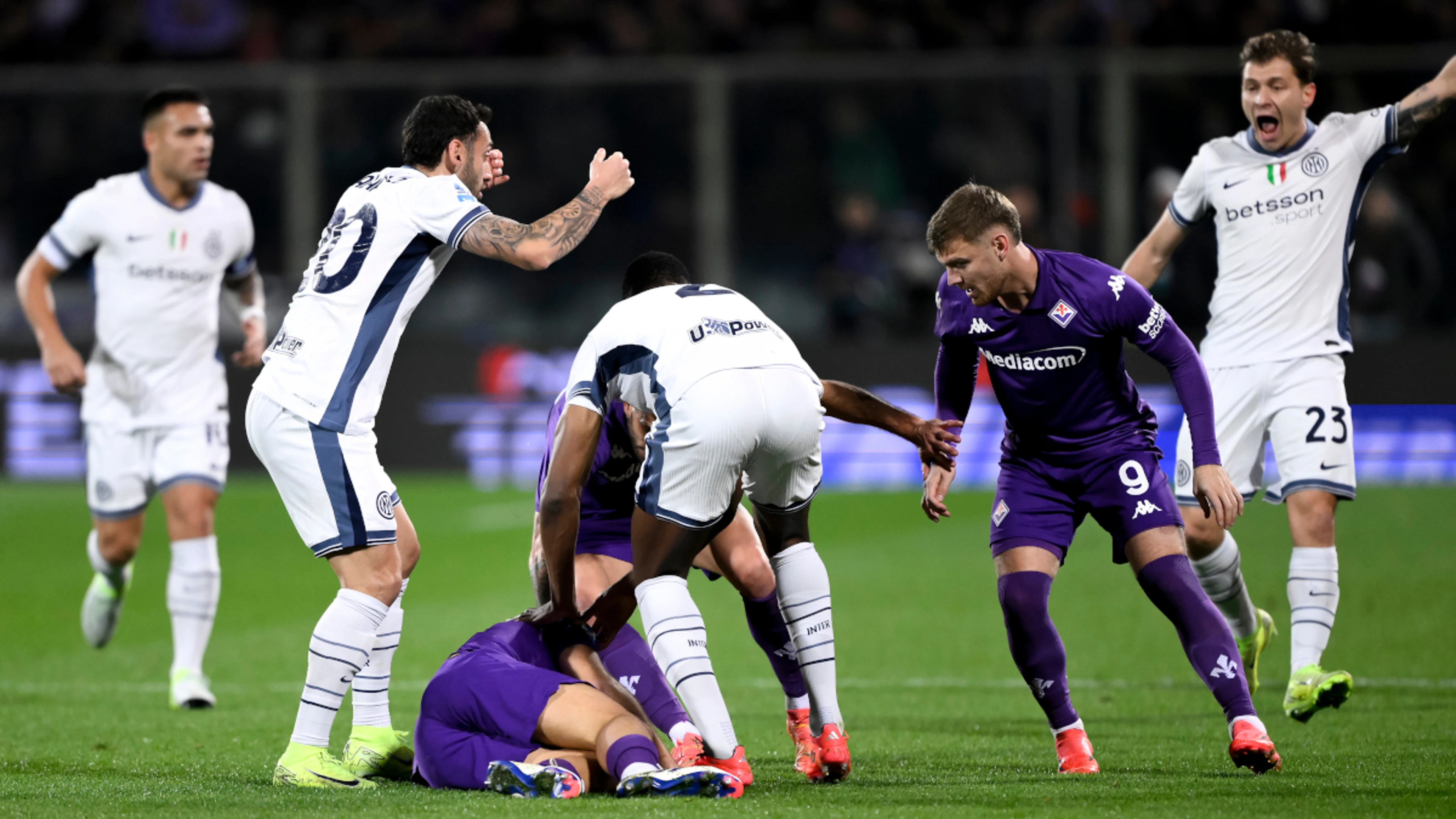 SERIE A WRAP: Fiorentina's Bove 'stable' after collapse, McTominay keeps Napoli top