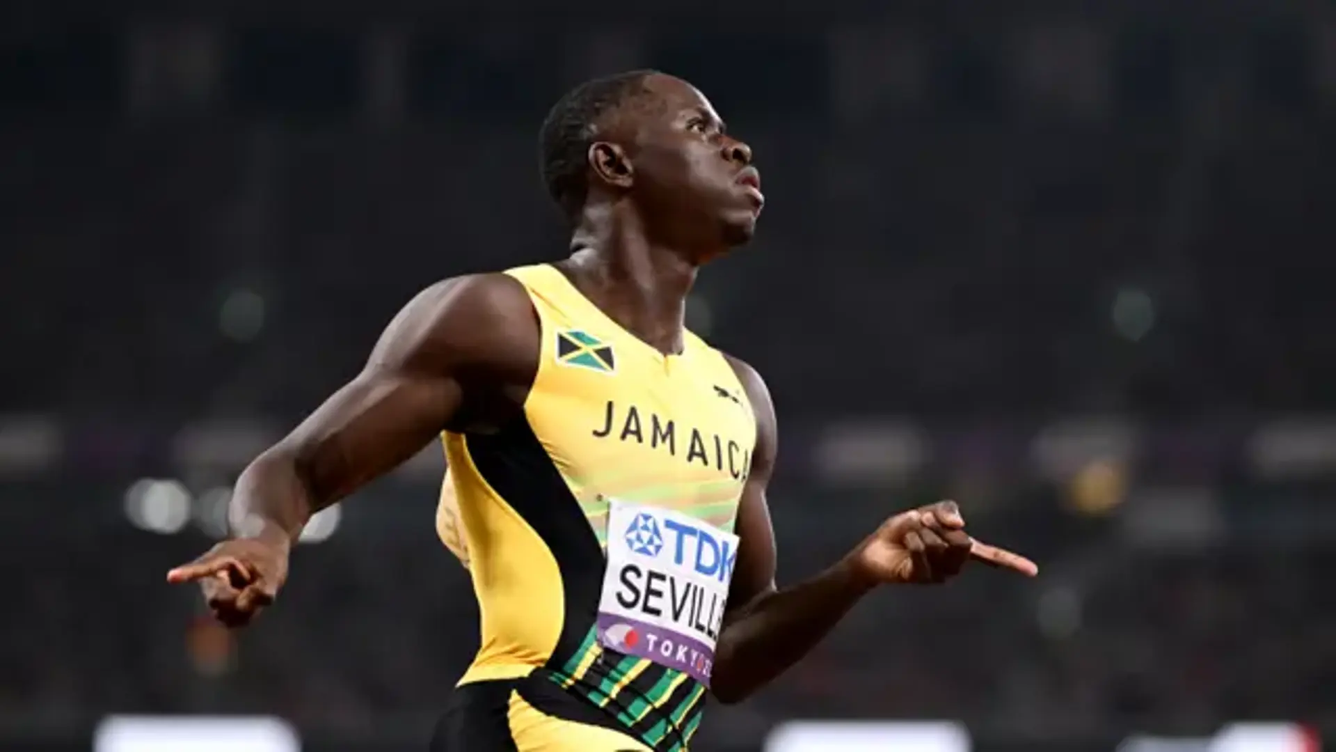 TOKYO CHAMP: Seville claims first Jamaican men's sprint title in 10 years
