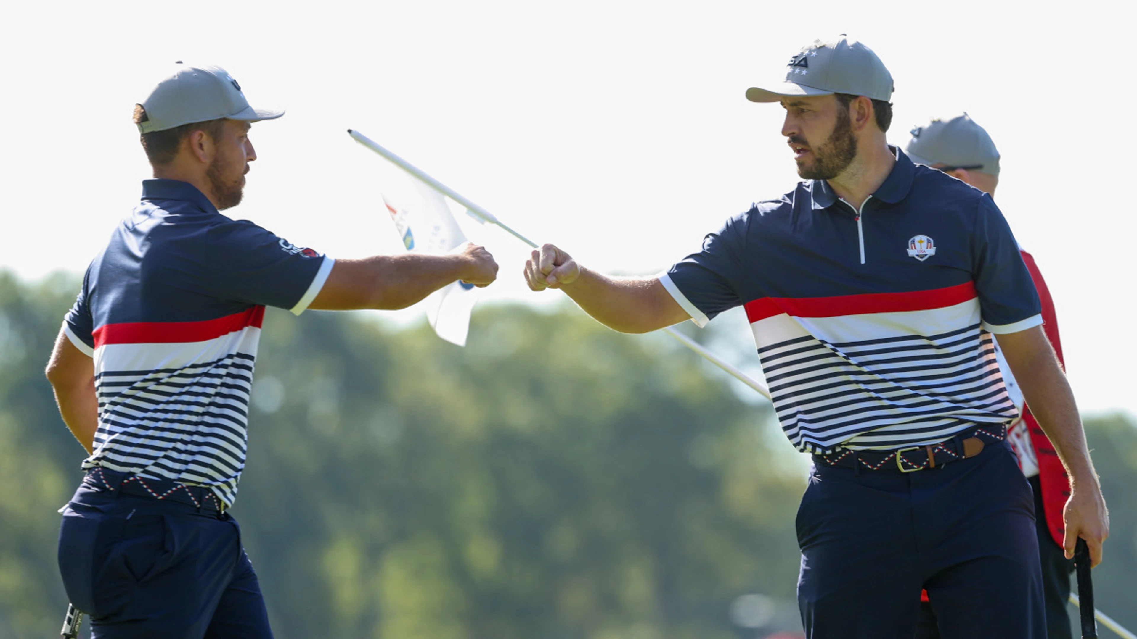 Europe grabs 3-1 lead as US seeks Trump boost at Ryder Cup