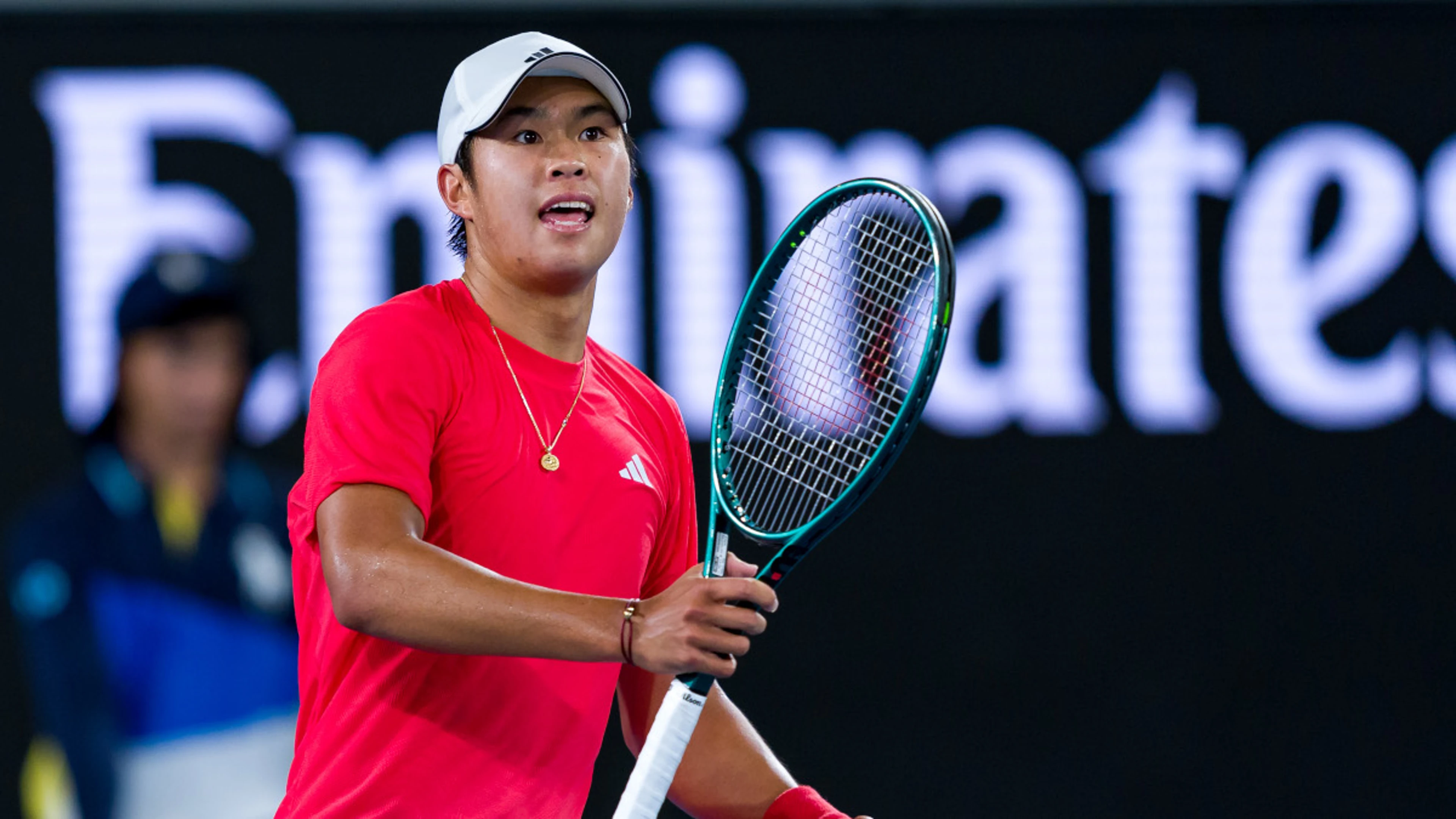 Pizza celebration for Tien after teenager knocks out Medvedev