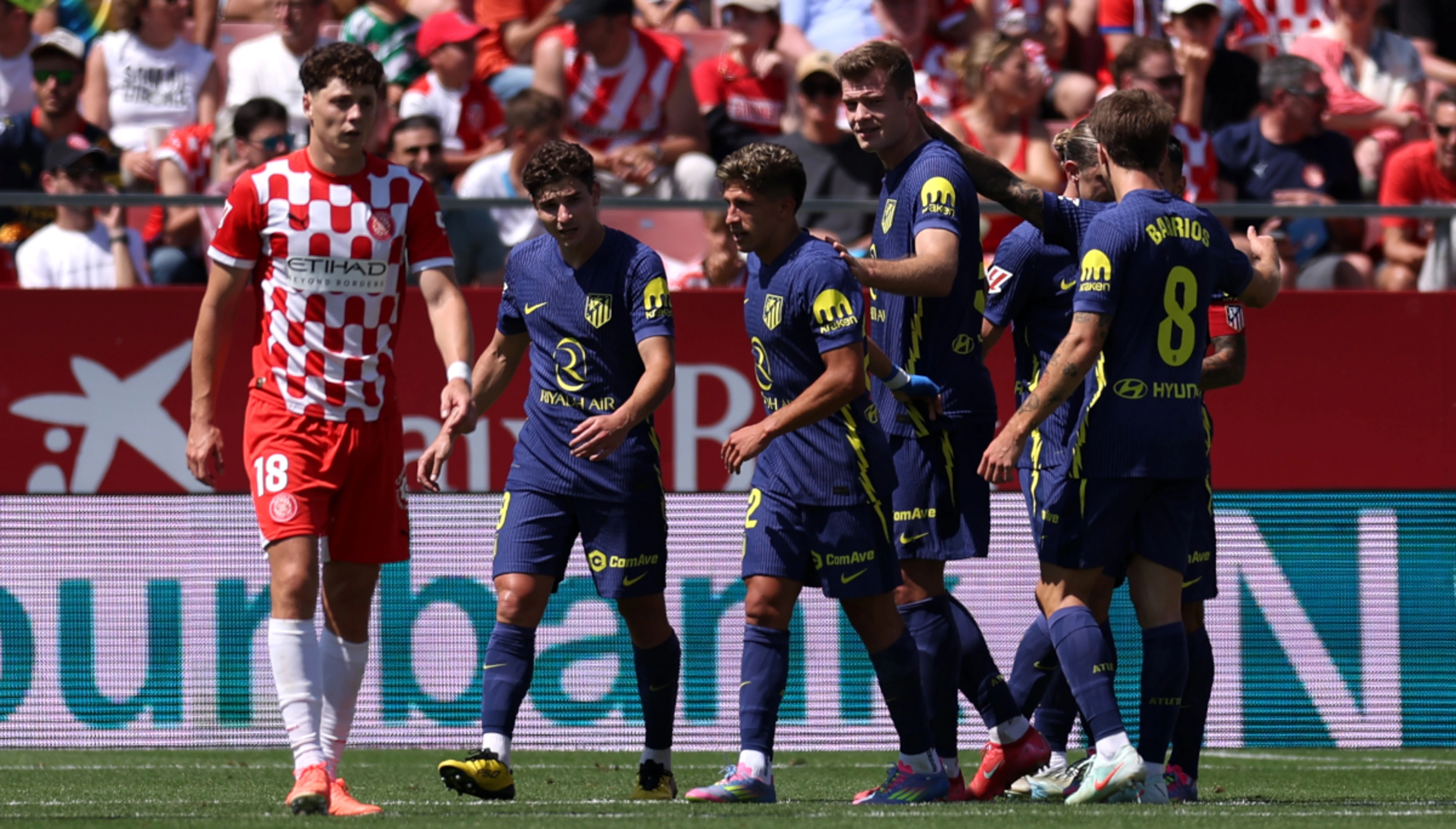 Sorloth nets treble off bench as Atletico thrash Girona