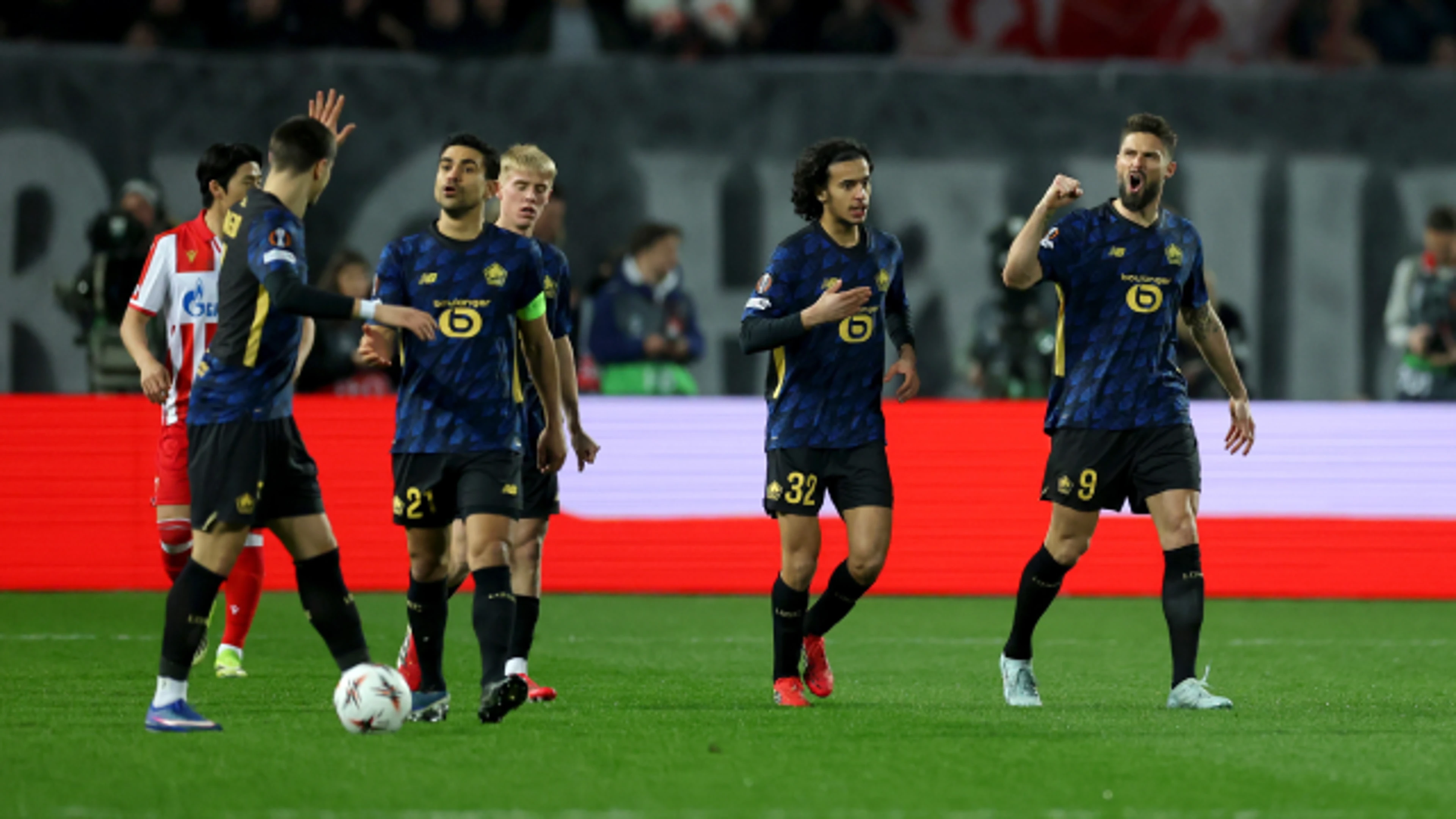 Crvena Zveezda v Lille | Match Highlights | UEFA Europa League