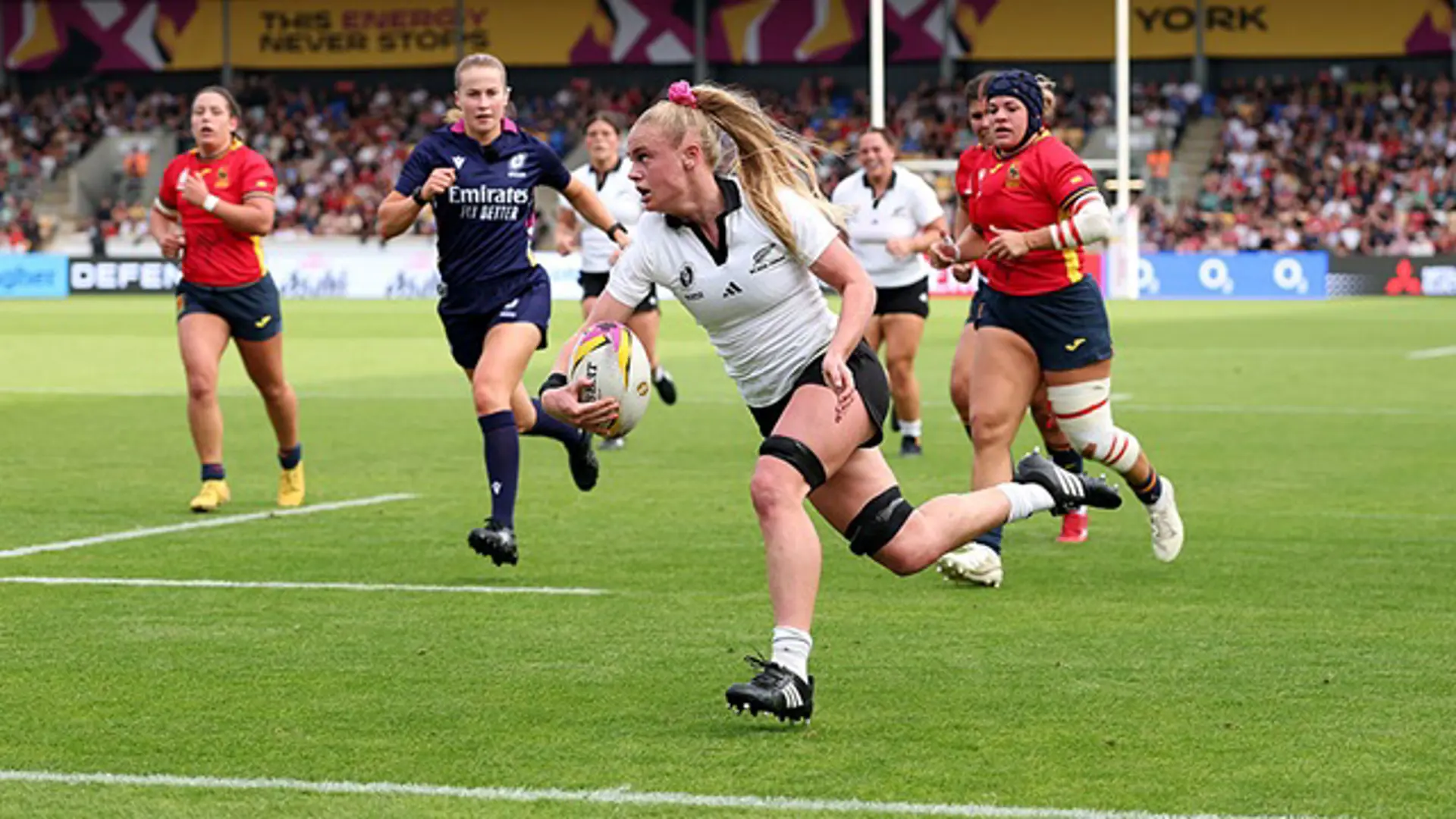 New Zealand v Spain | Match Highlights | Women's Rugby World Cup