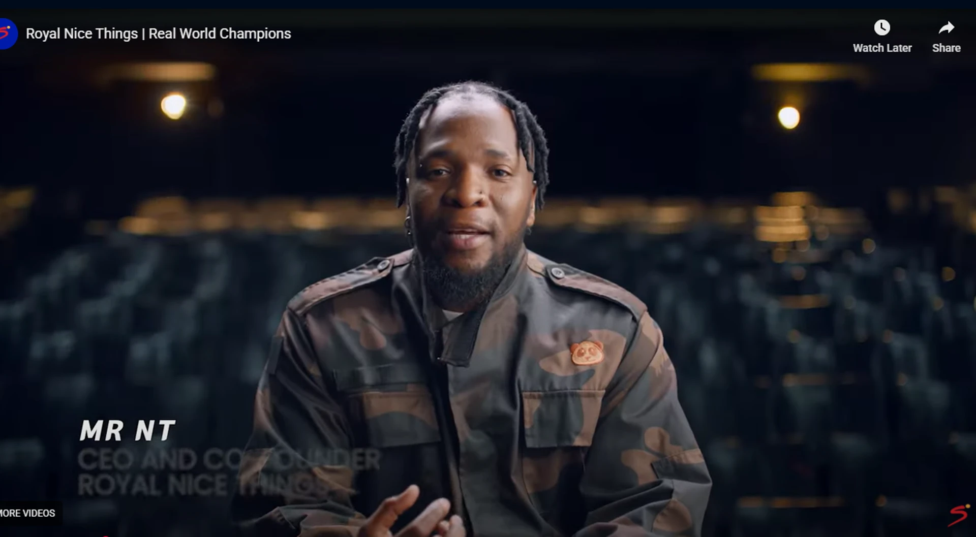 Royal Nice Things | Real World Champions