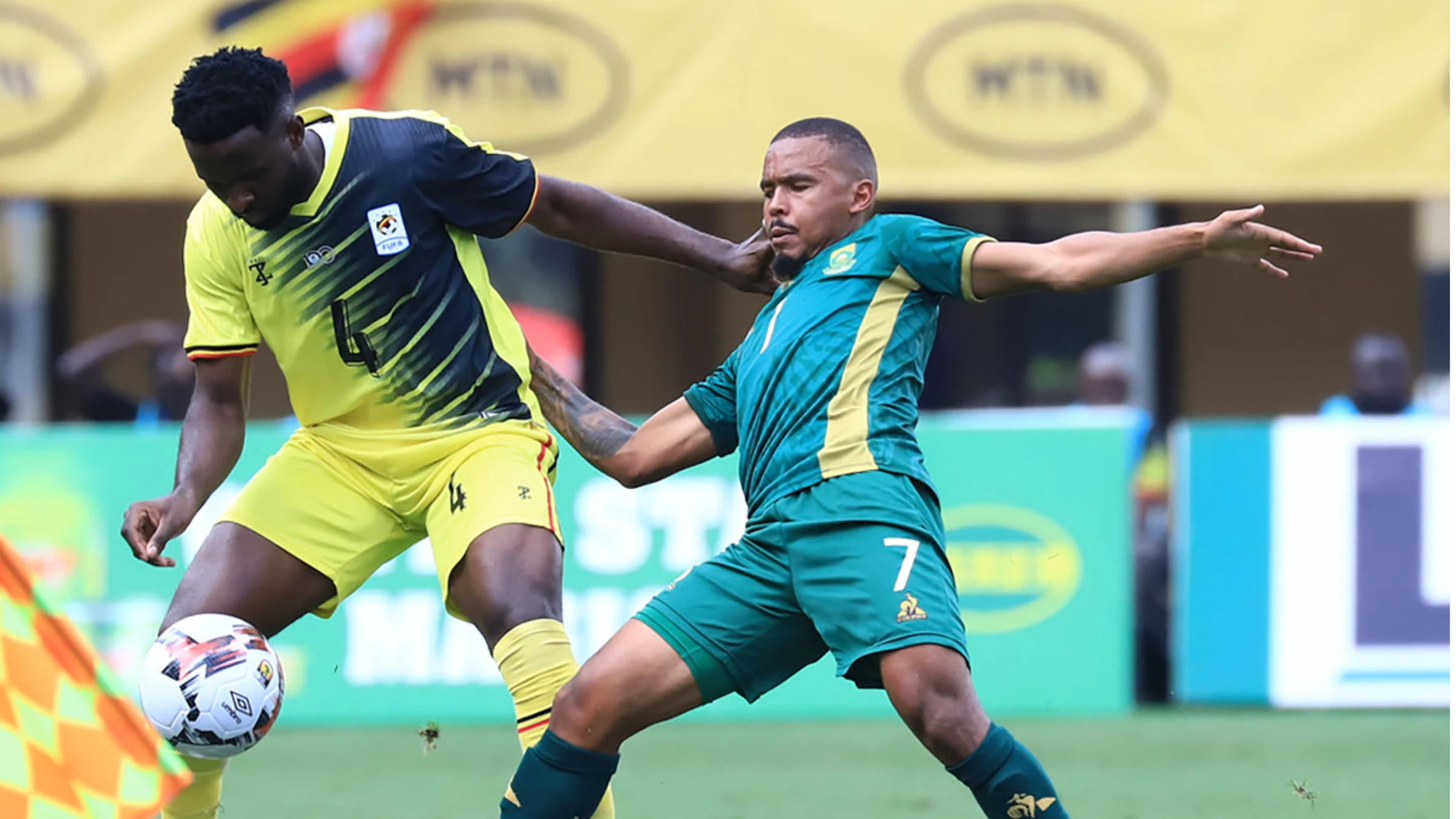 Bafana outclass Cranes to go top of Group K 