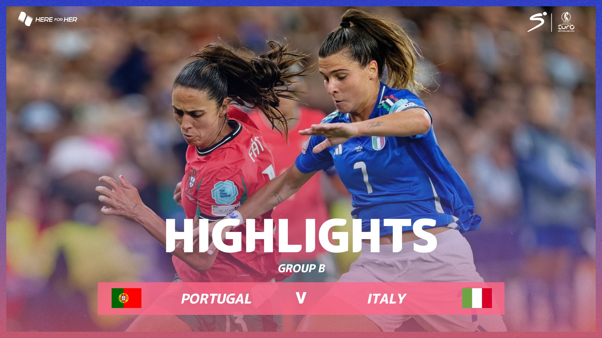 Portugal v Italy | Match Highlights | UEFA Women's Euro