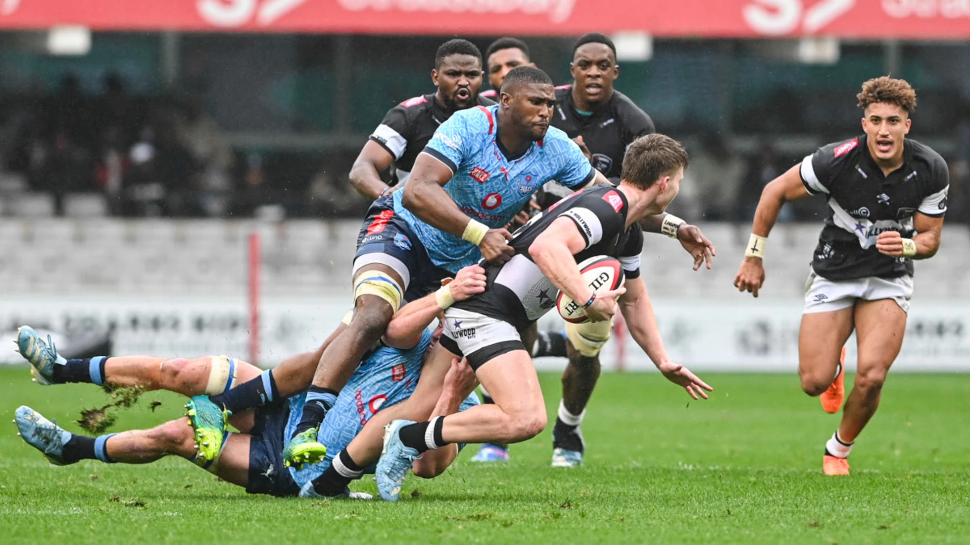 Sharks on top in soppy Durban