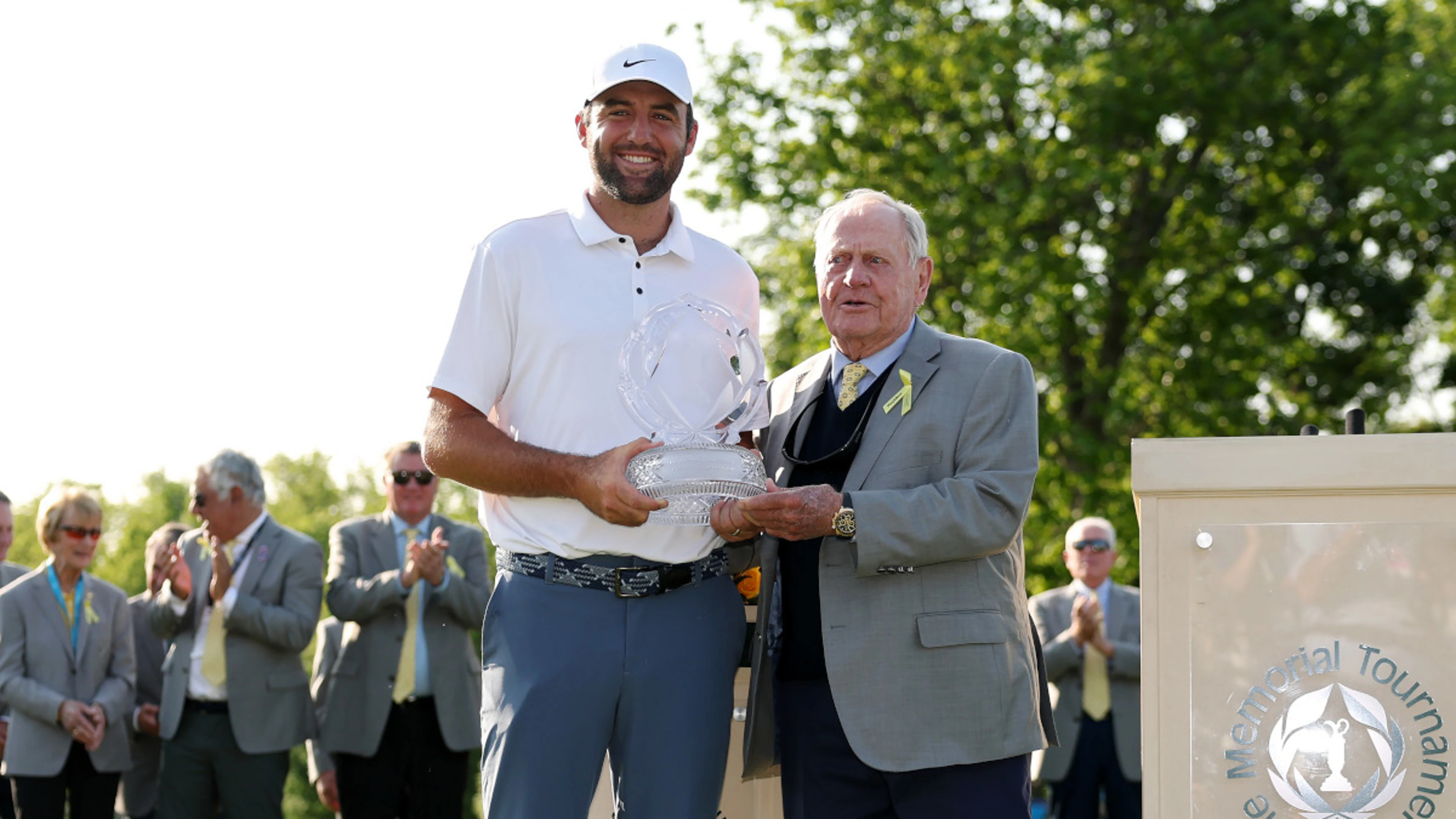 Scheffler rolls to victory at Memorial for 3rd win of year