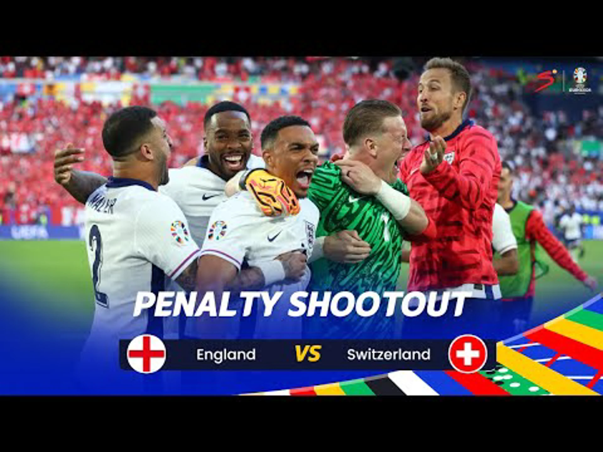 Shootout Highlights | England vs Switzerland | UEFA EURO 2024