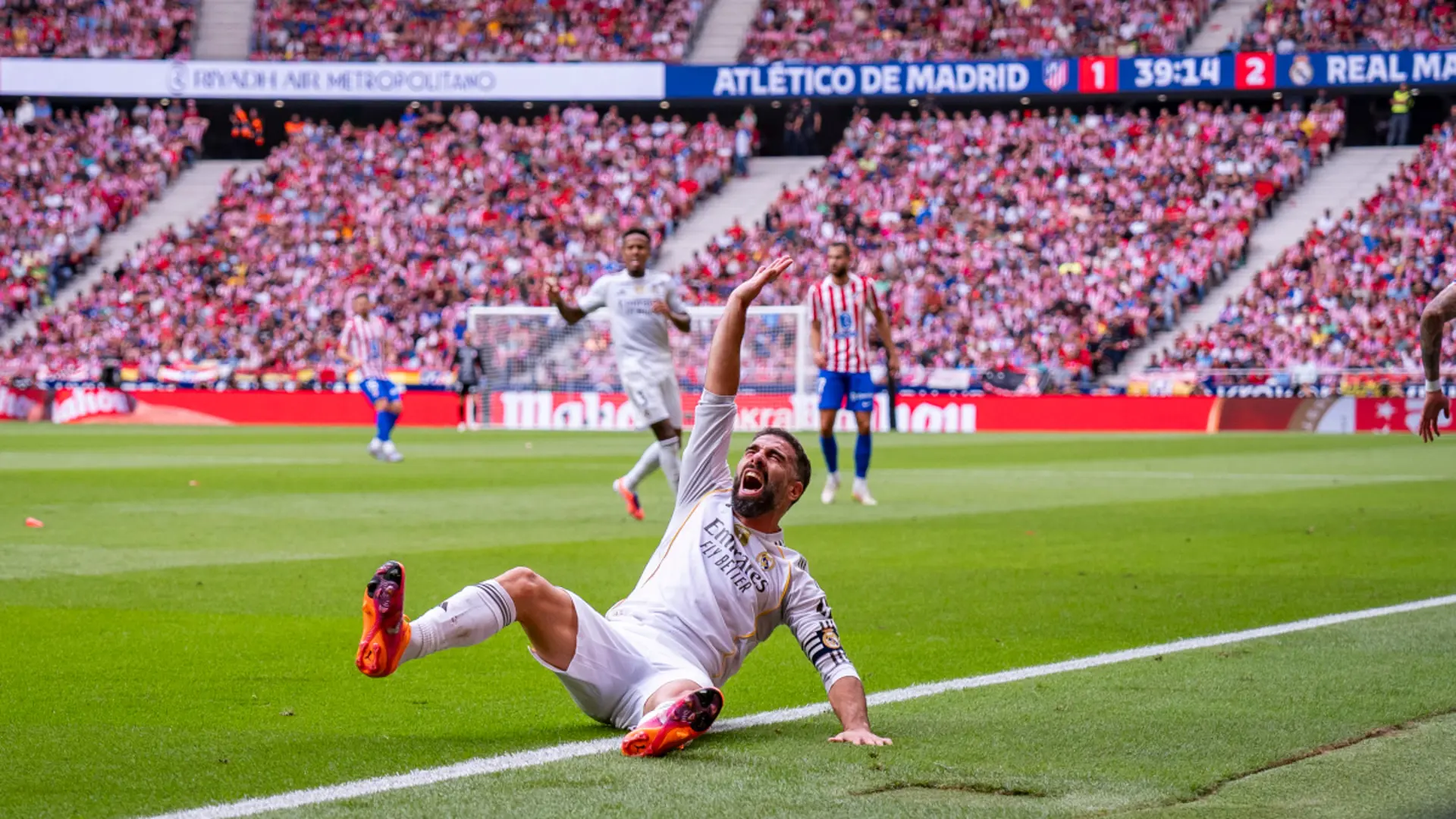 Real Madrid captain Carvajal sidelined with calf injury