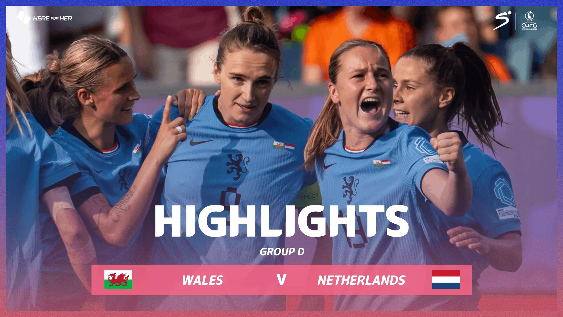 Wales v Netherlands | Match Highlights | UEFA Women's Euro