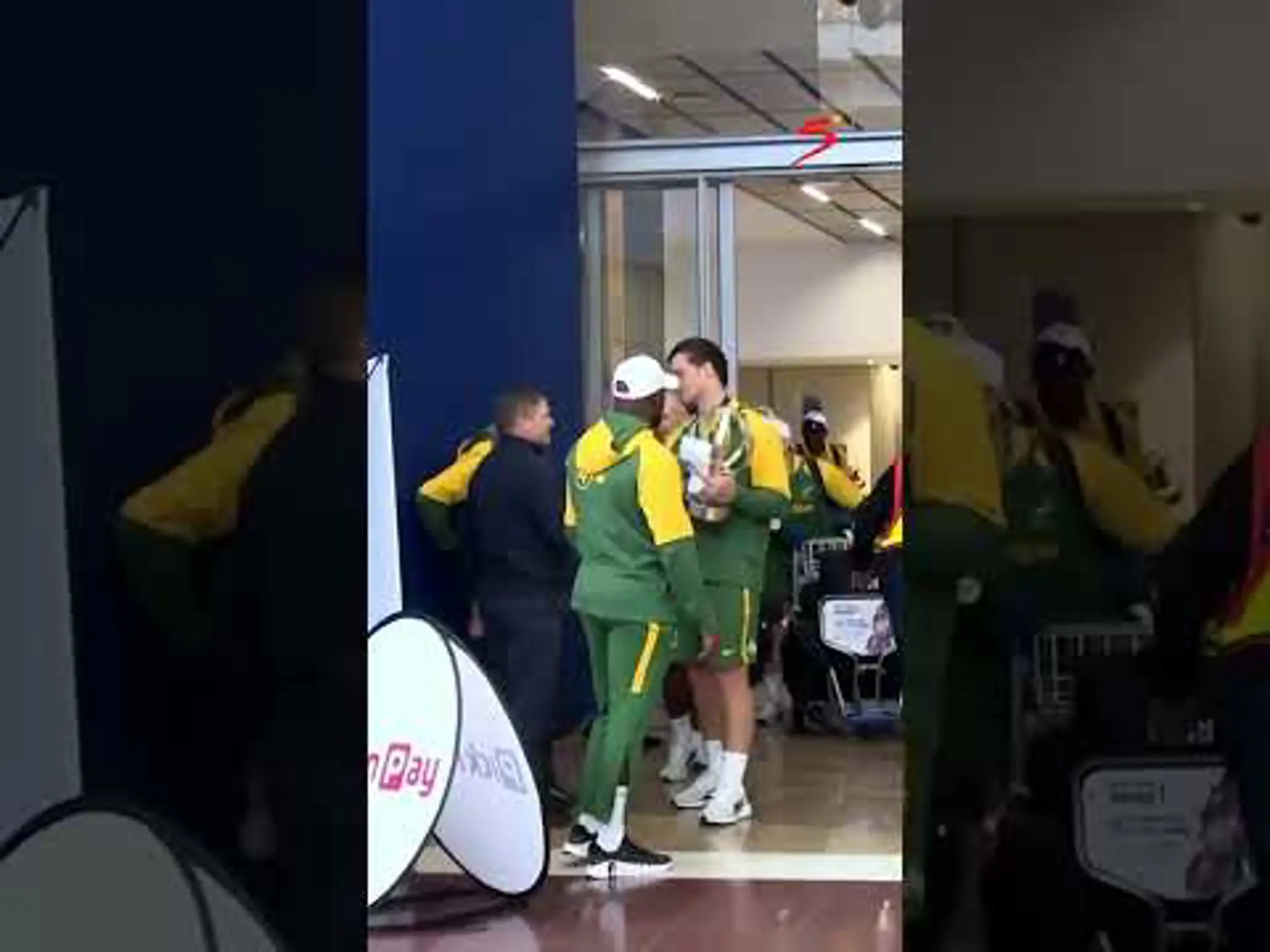 Junior Boks arrive back home