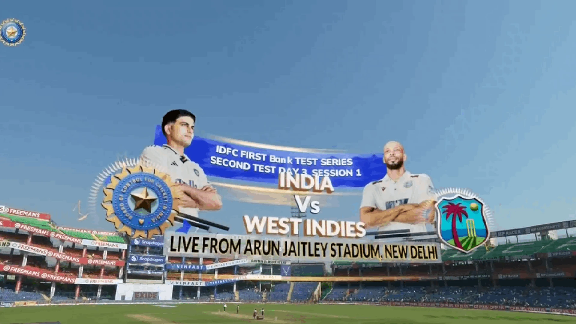 India v West Indies | Match Highlights | 2nd Test Day 3