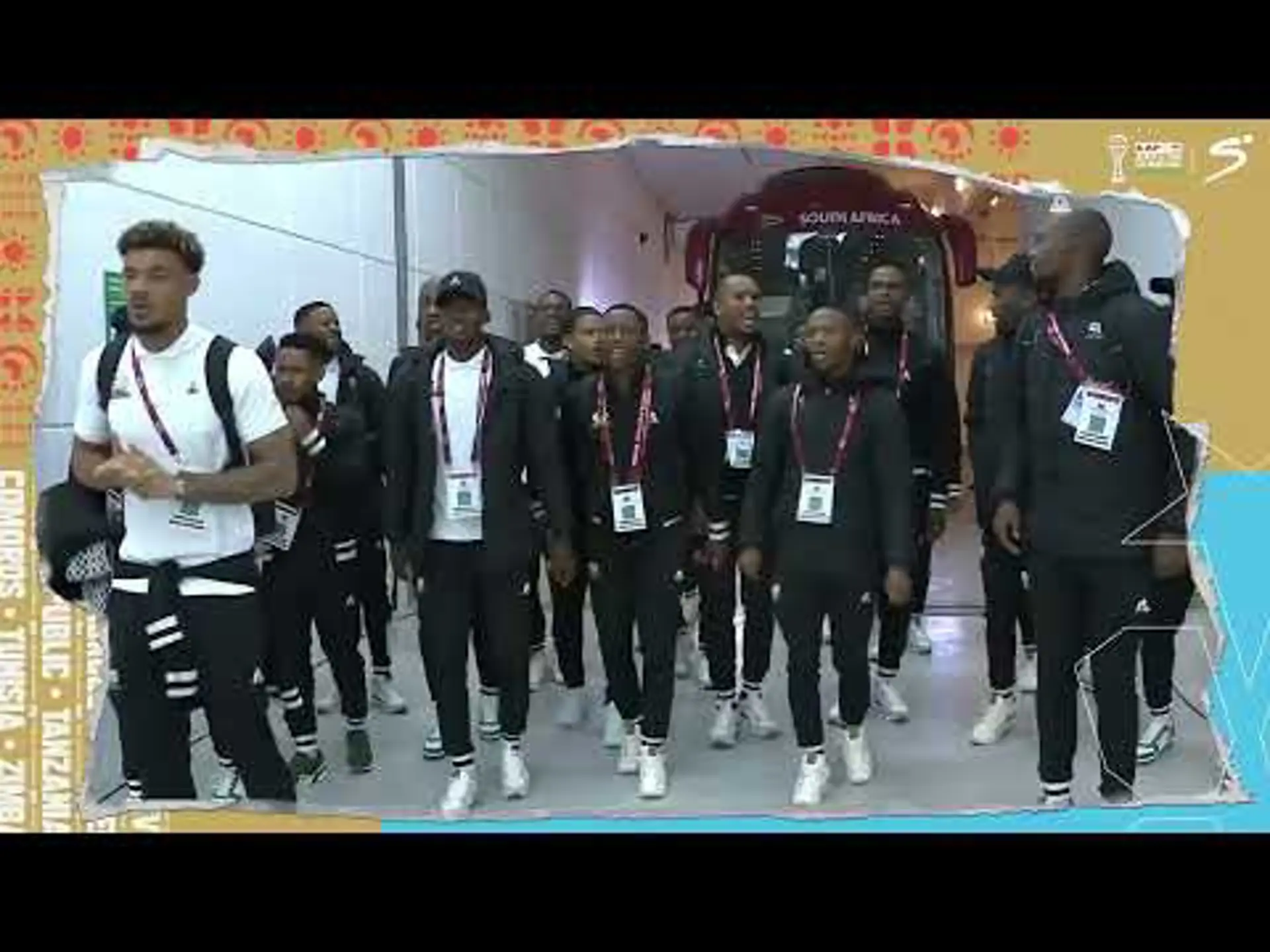 The rhythm of South Africa travels with Bafana | AFCON 2025