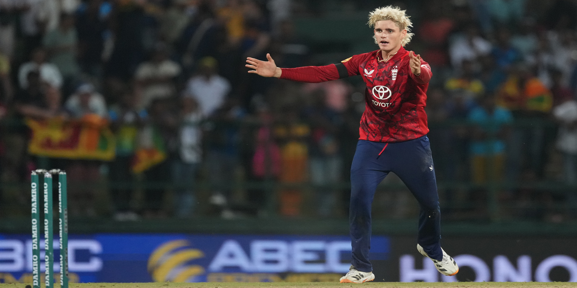 Bethell spins England to 3-0 sweep over Sri Lanka in World Cup warm-up