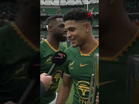 Sacha FM on winning The Rugby Championship 🗣️🏆