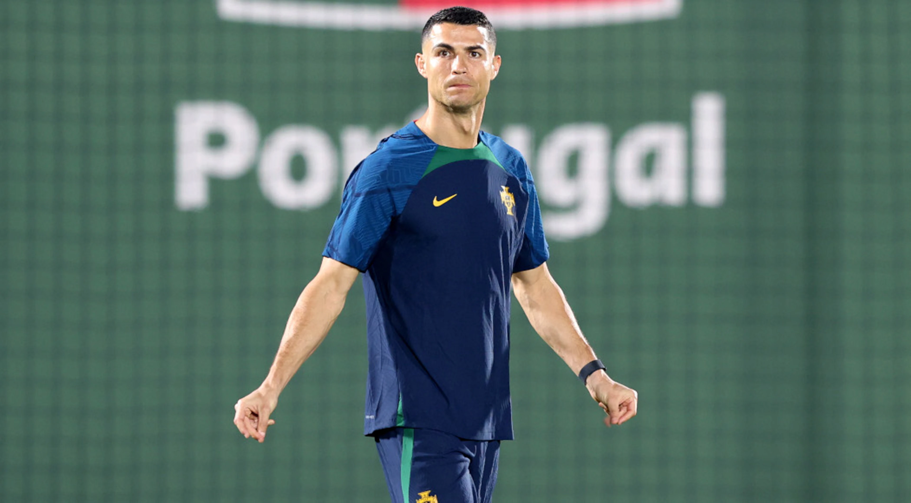 Ronaldo starts up front for Portugal against Ghana
