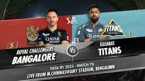 Royal Challengers Bangalore v Gujarat Titans | Match Highlights | Indian Premier League T20