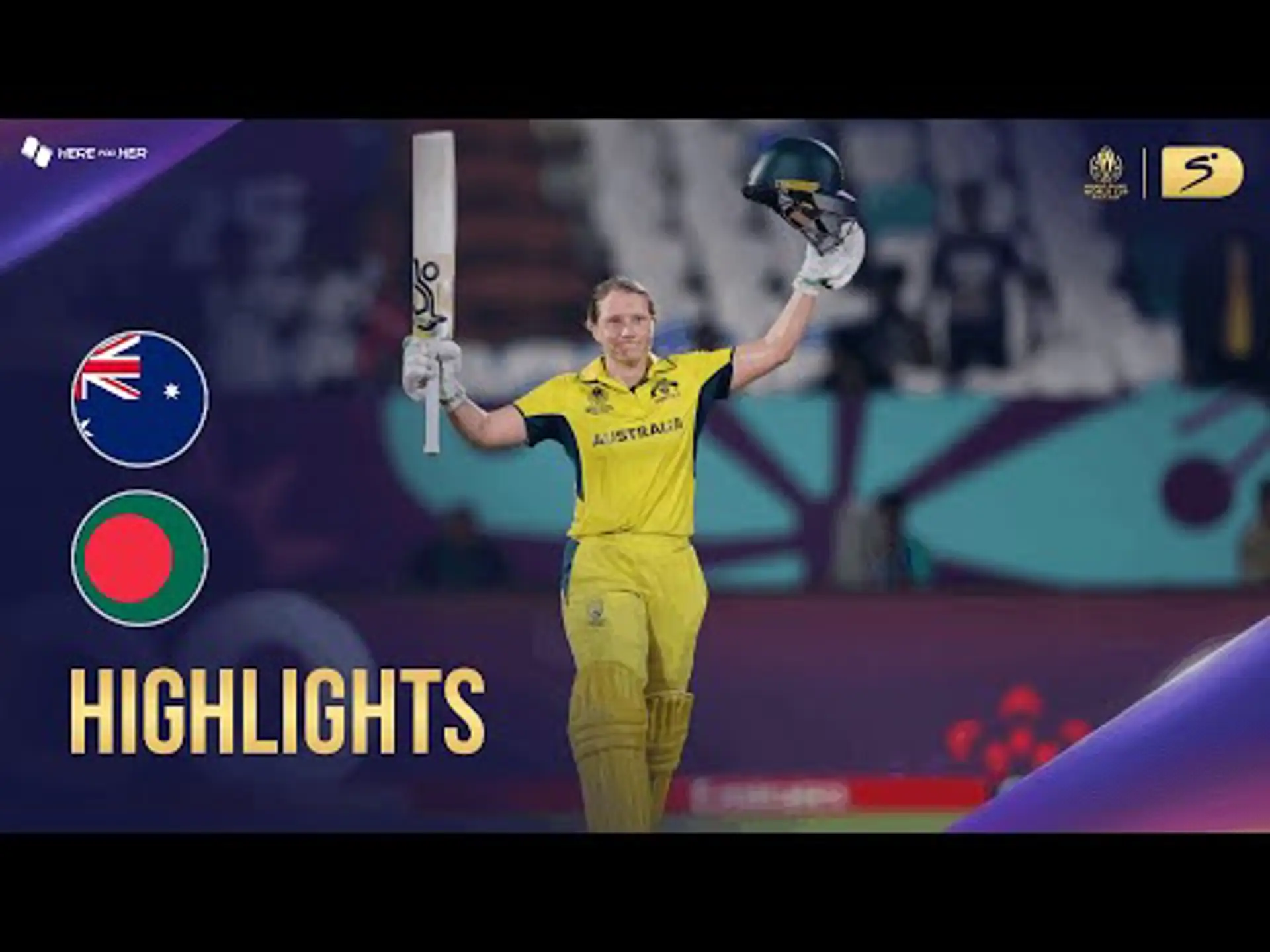 Australia W v Bangladesh W | Match Highlights | ICC Women's CWC 2025