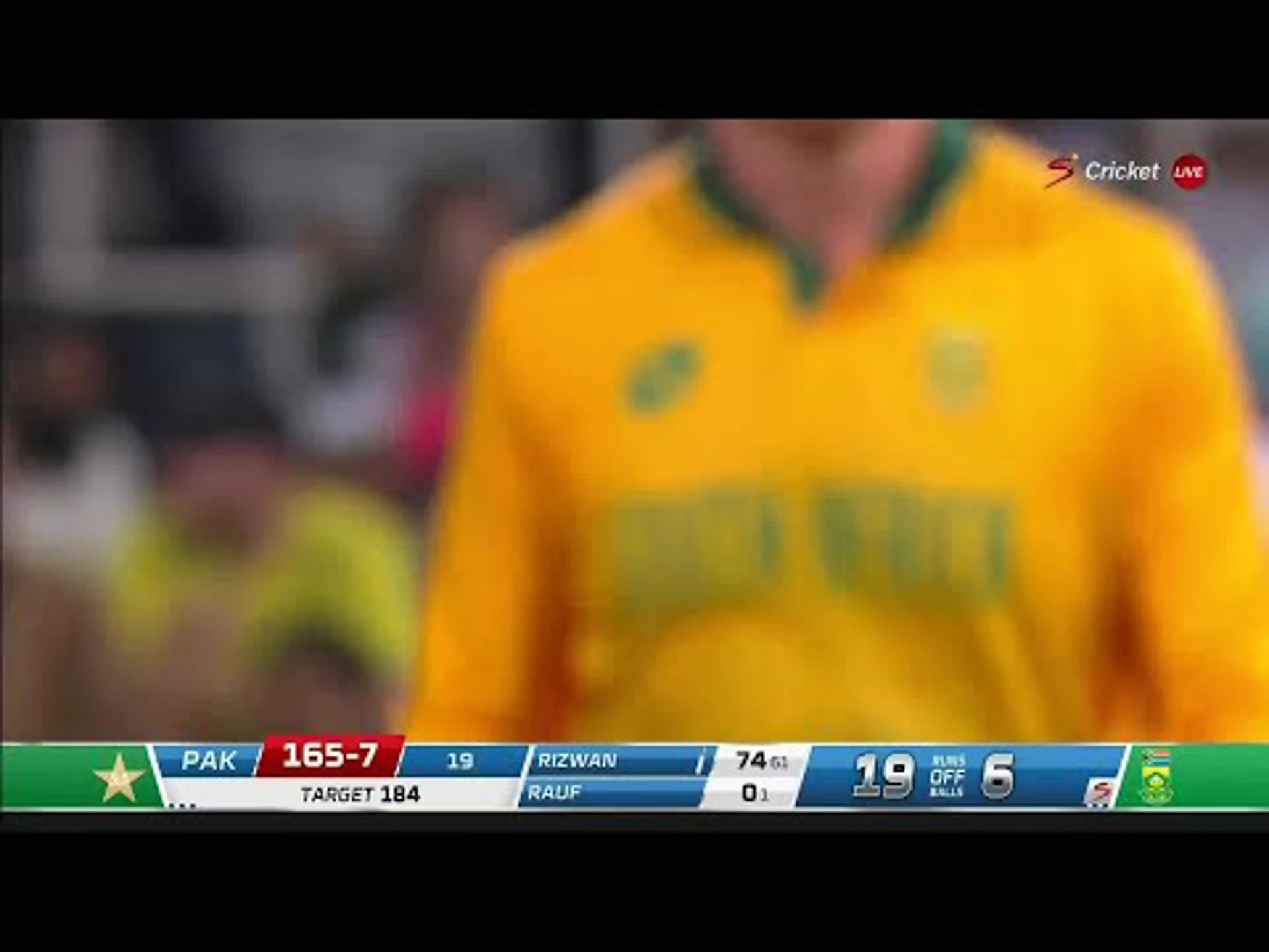 Mohammad Rizwan 74 runs | South Africa v Pakistan | 1st T20i