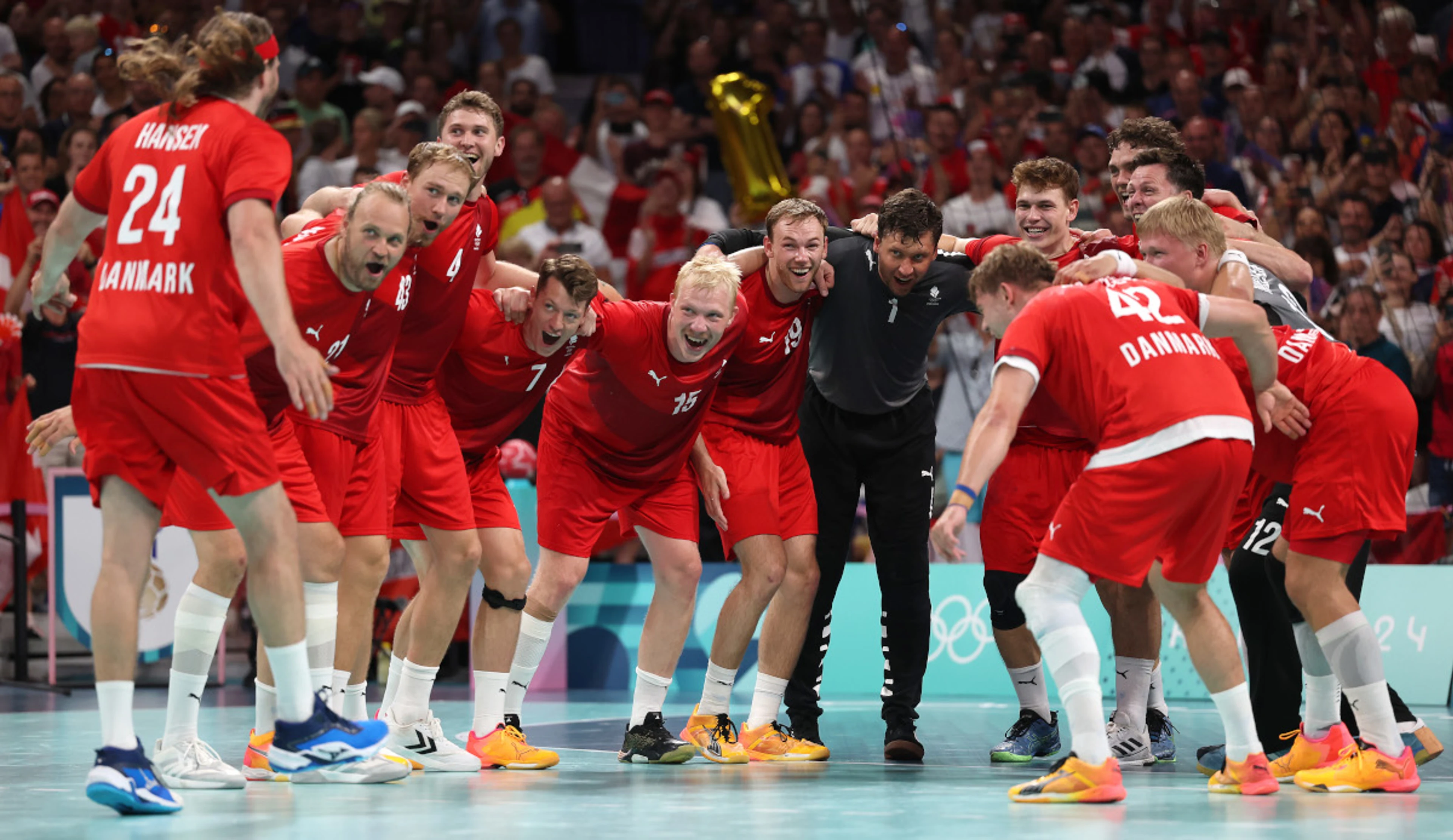 Denmark crush Germany for men's handball gold 