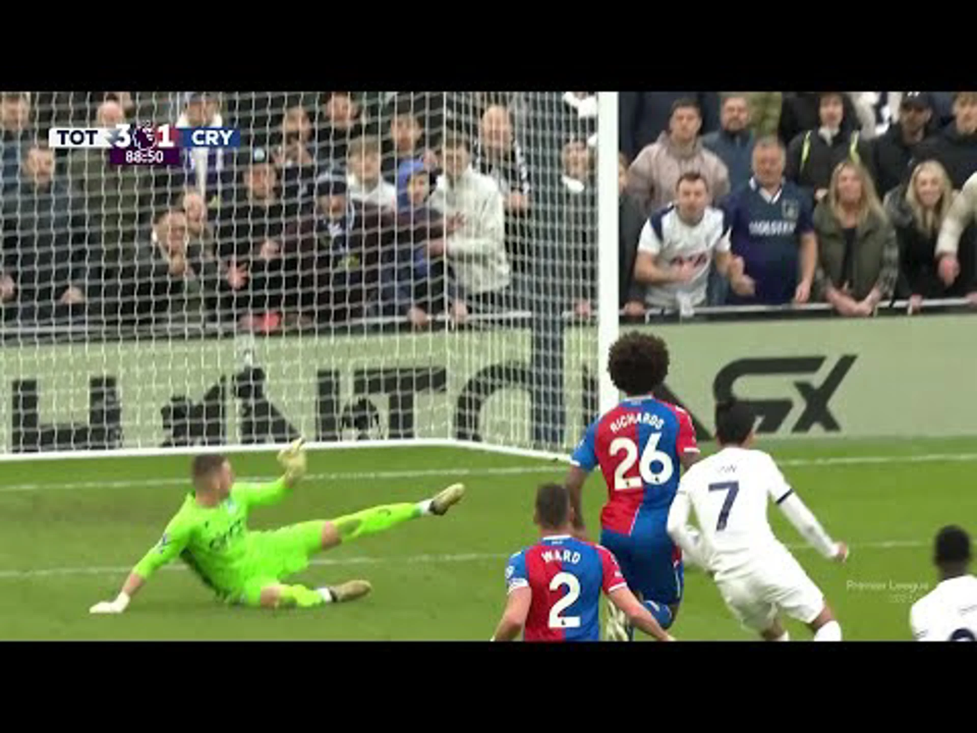 Heung-Min Son | 88ᵗʰ Minute Goal v Crystal Palace